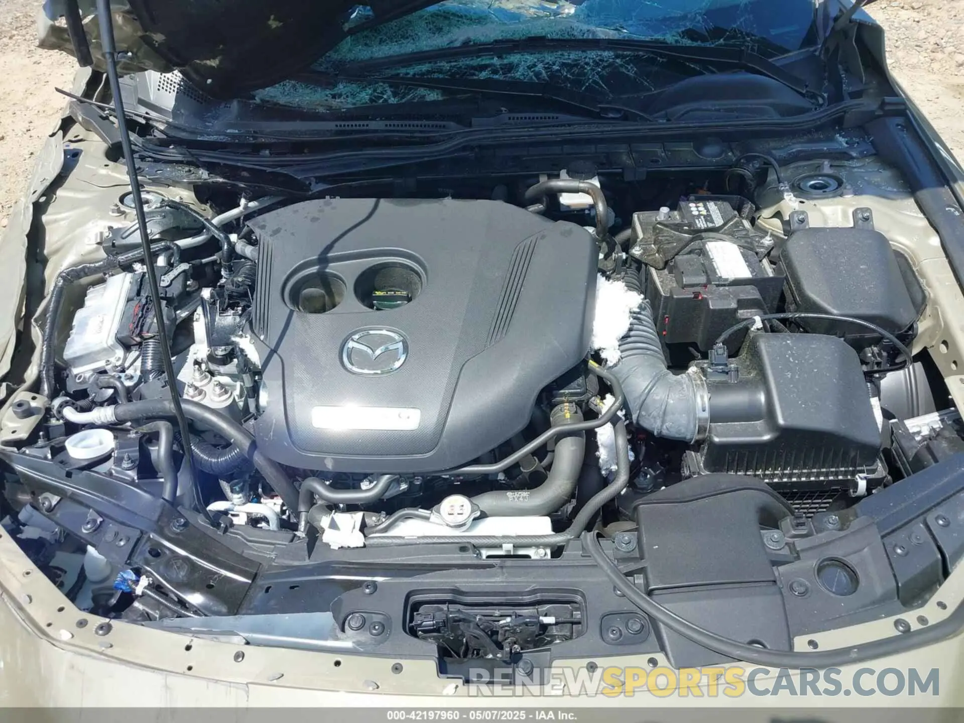 10 fotografías del automóvil dañado 3MZBPBXY1RM421132 MAZDA MAZDA3 2024