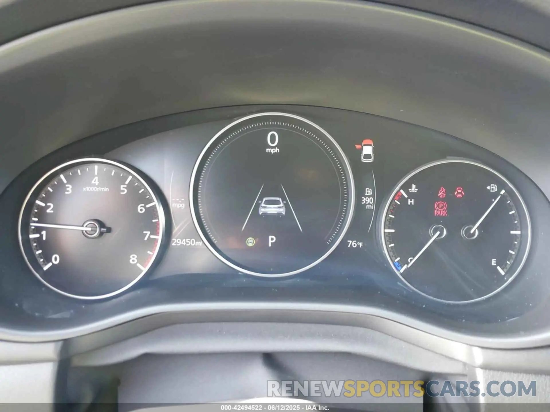 7 fotografías del automóvil dañado JM1BPAKM1R1714317 MAZDA MAZDA3 2024