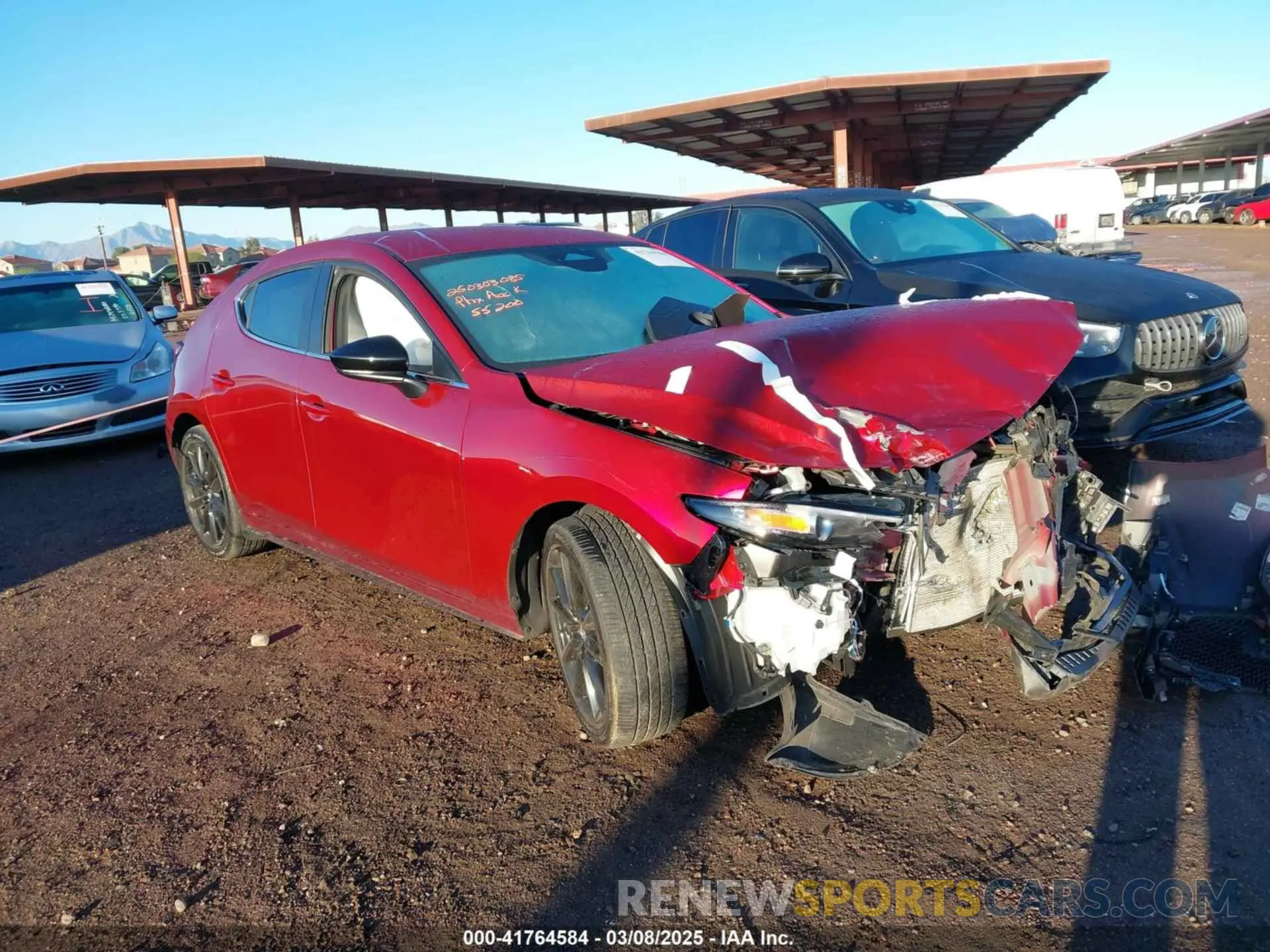 1 fotografías del automóvil dañado JM1BPAKM7R1710515 MAZDA MAZDA3 2024