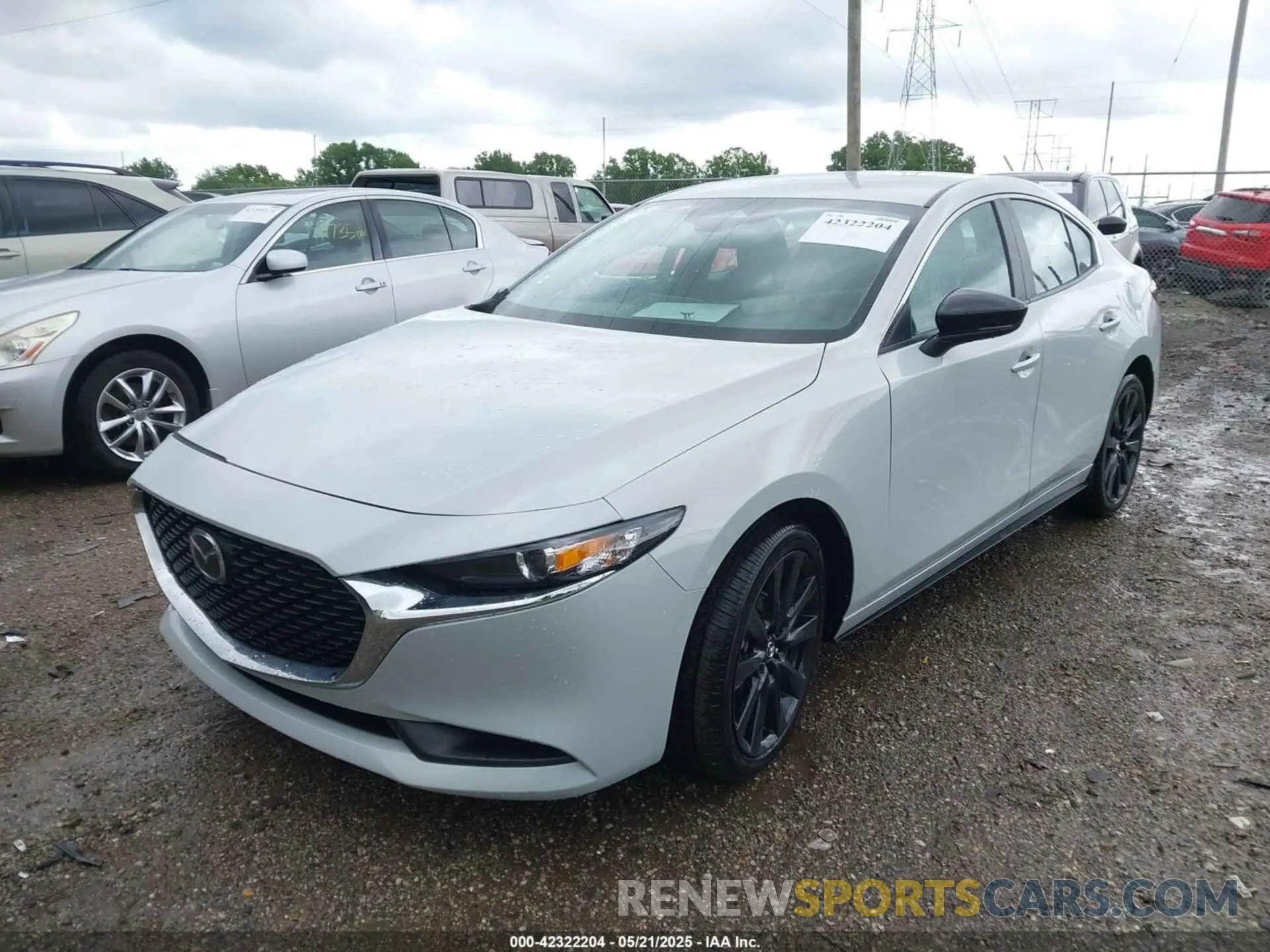 2 fotografías del automóvil dañado 3MZBPABM4SM464416 MAZDA MAZDA3 2025