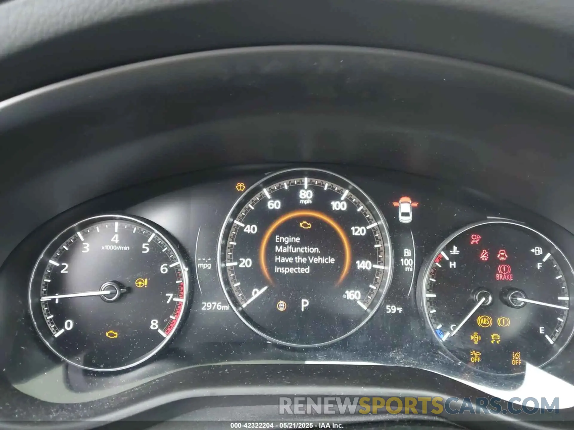 7 fotografías del automóvil dañado 3MZBPABM4SM464416 MAZDA MAZDA3 2025