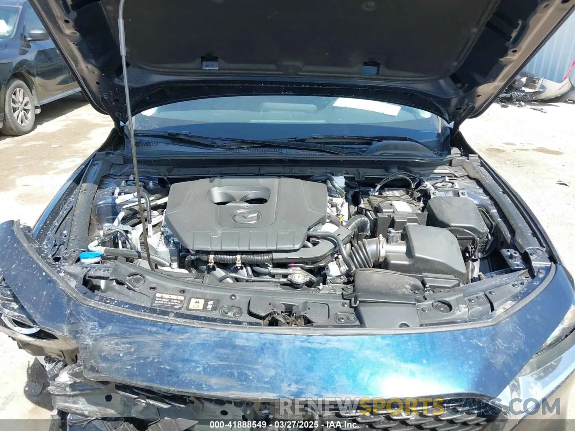 10 fotografías del automóvil dañado 3MZBPABM4SM468434 MAZDA MAZDA3 2025