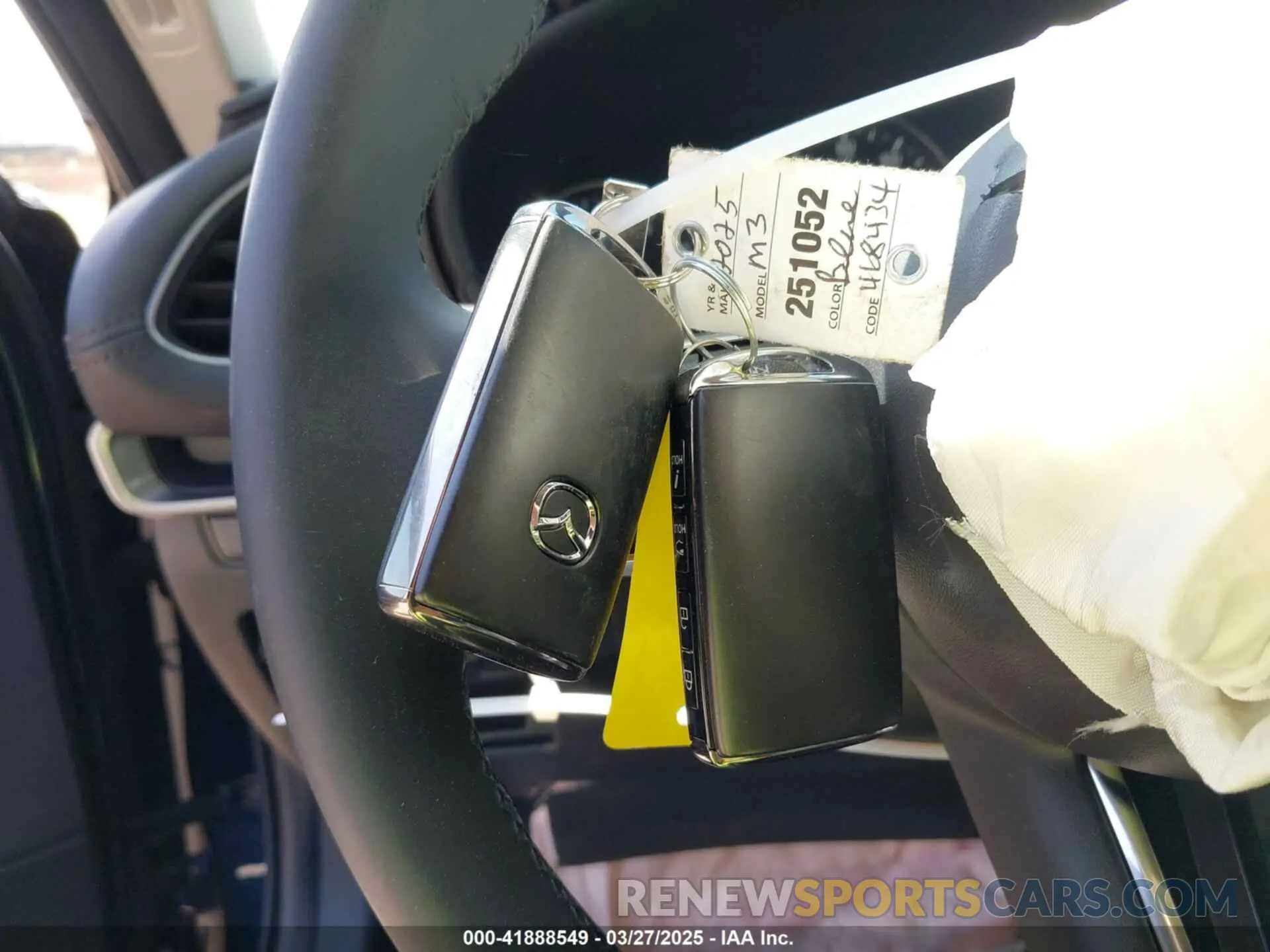 11 fotografías del automóvil dañado 3MZBPABM4SM468434 MAZDA MAZDA3 2025