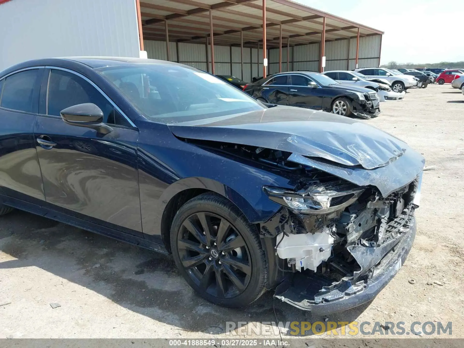 6 fotografías del automóvil dañado 3MZBPABM4SM468434 MAZDA MAZDA3 2025