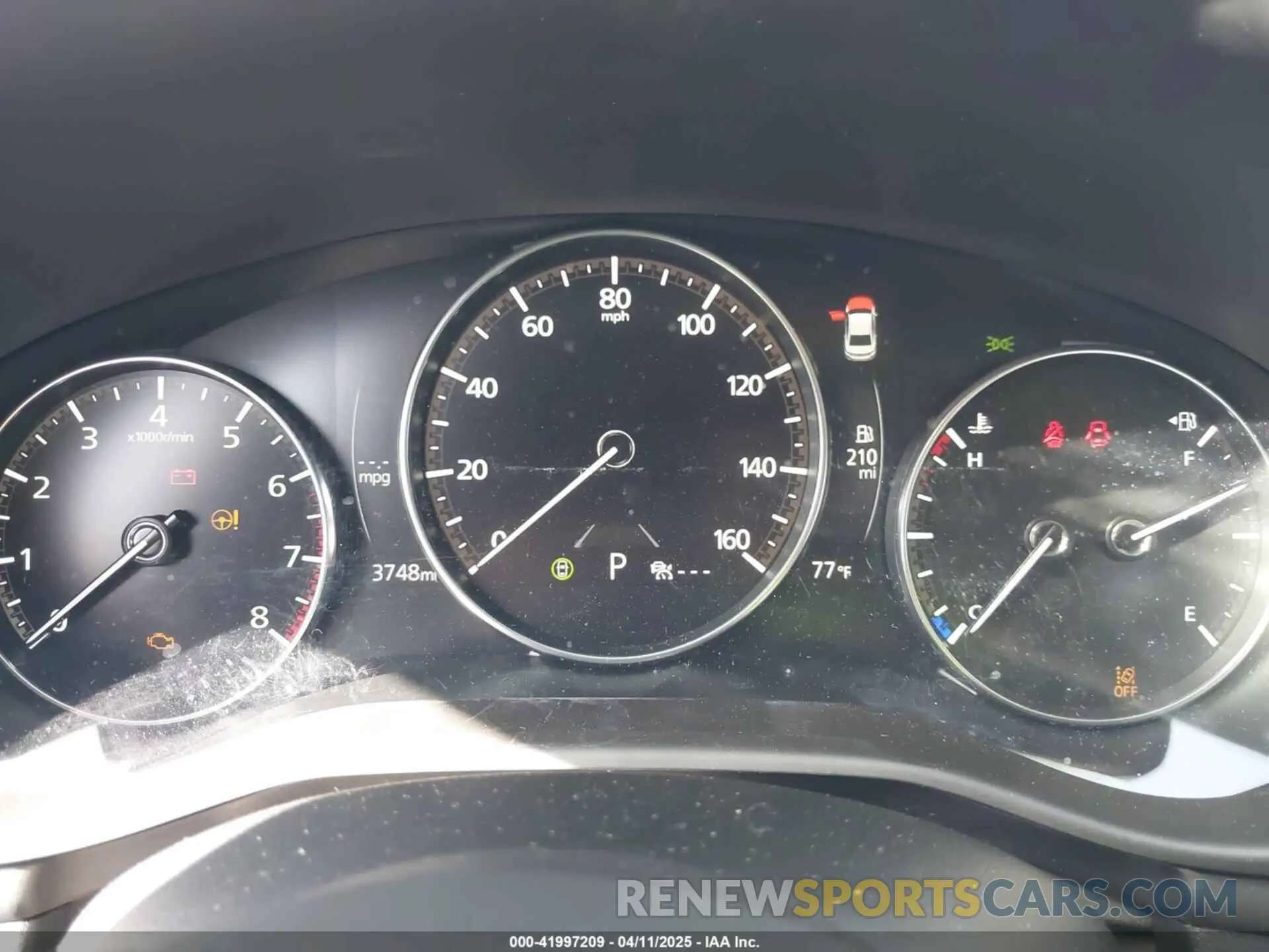 7 fotografías del automóvil dañado 3MZBPACM9SM454771 MAZDA MAZDA3 2025