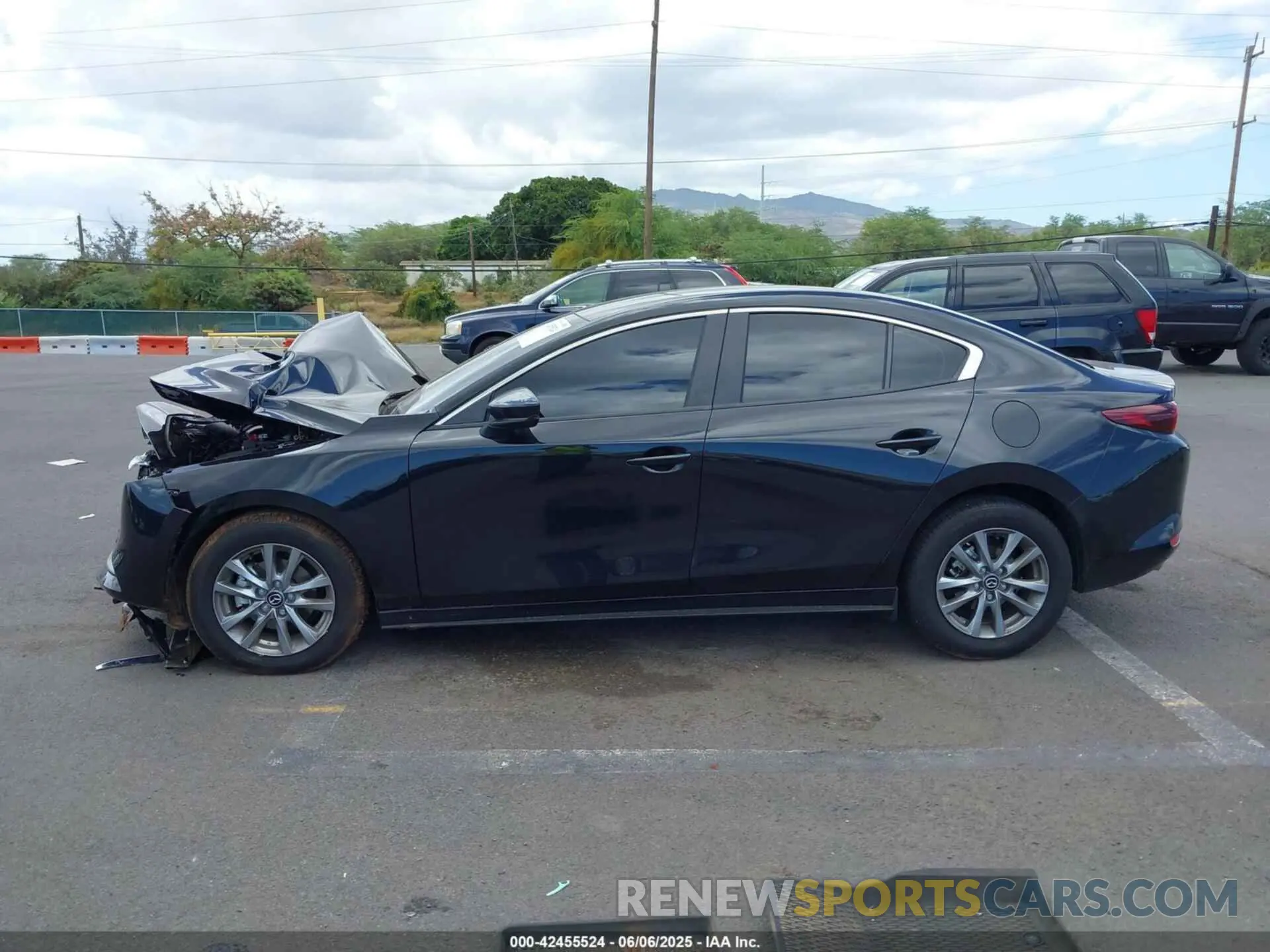 14 fotografías del automóvil dañado JM1BPAAM8S1766213 MAZDA MAZDA3 2025