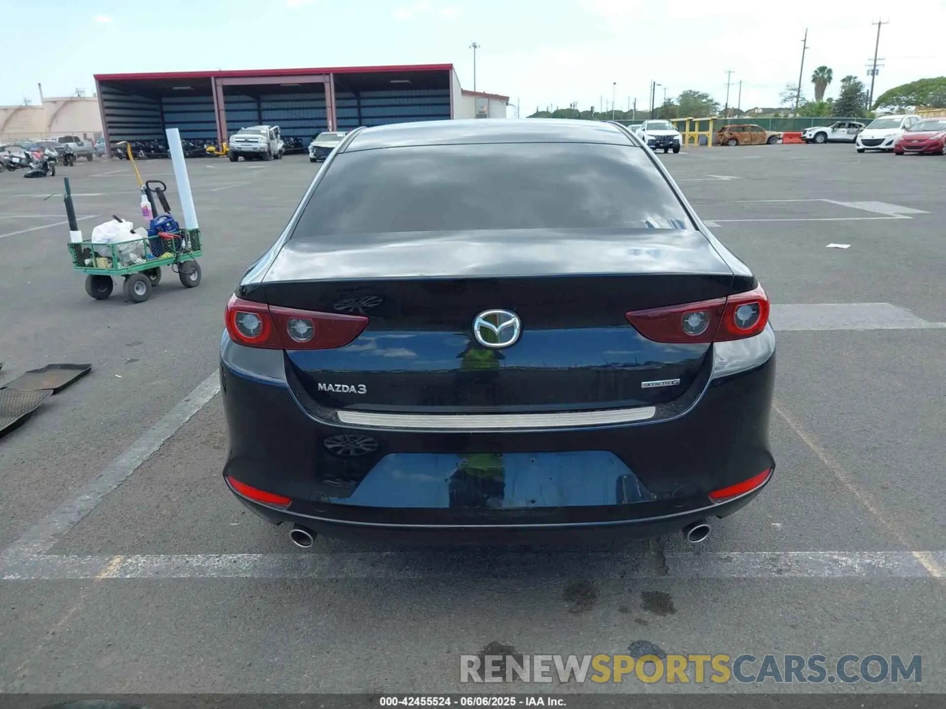 16 fotografías del automóvil dañado JM1BPAAM8S1766213 MAZDA MAZDA3 2025
