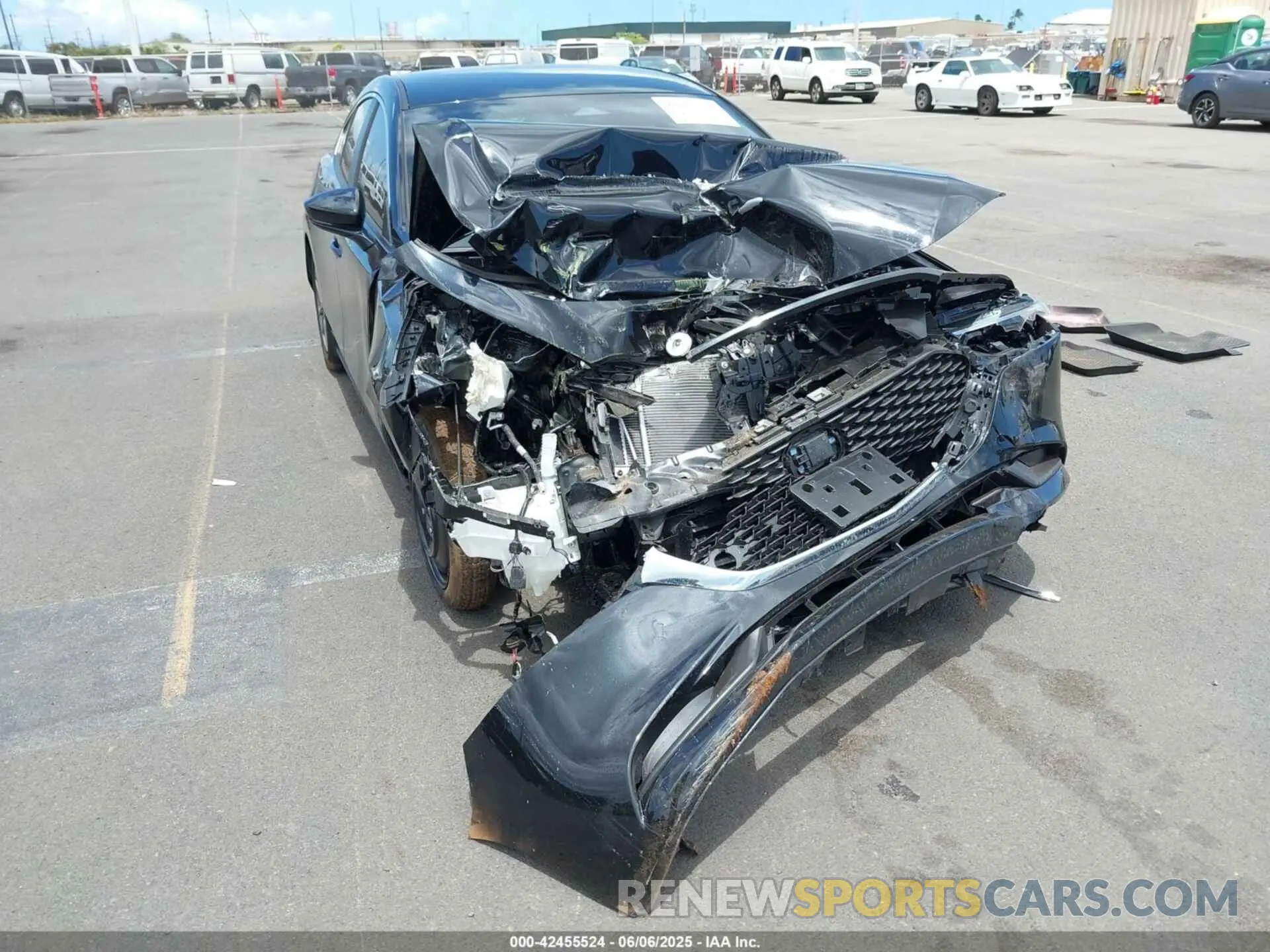 6 fotografías del automóvil dañado JM1BPAAM8S1766213 MAZDA MAZDA3 2025