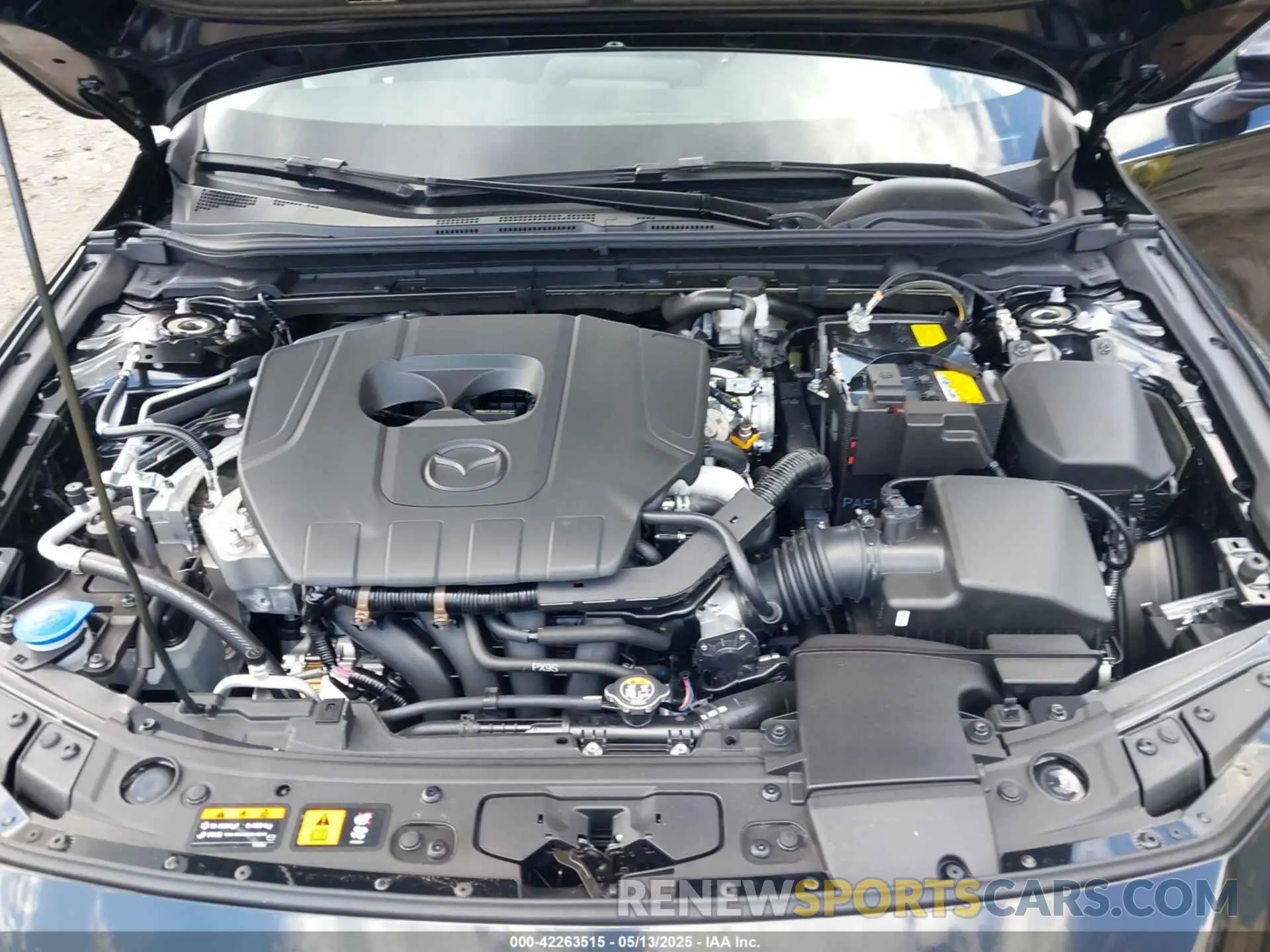 10 fotografías del automóvil dañado JM1BPABM8S1781776 MAZDA MAZDA3 2025