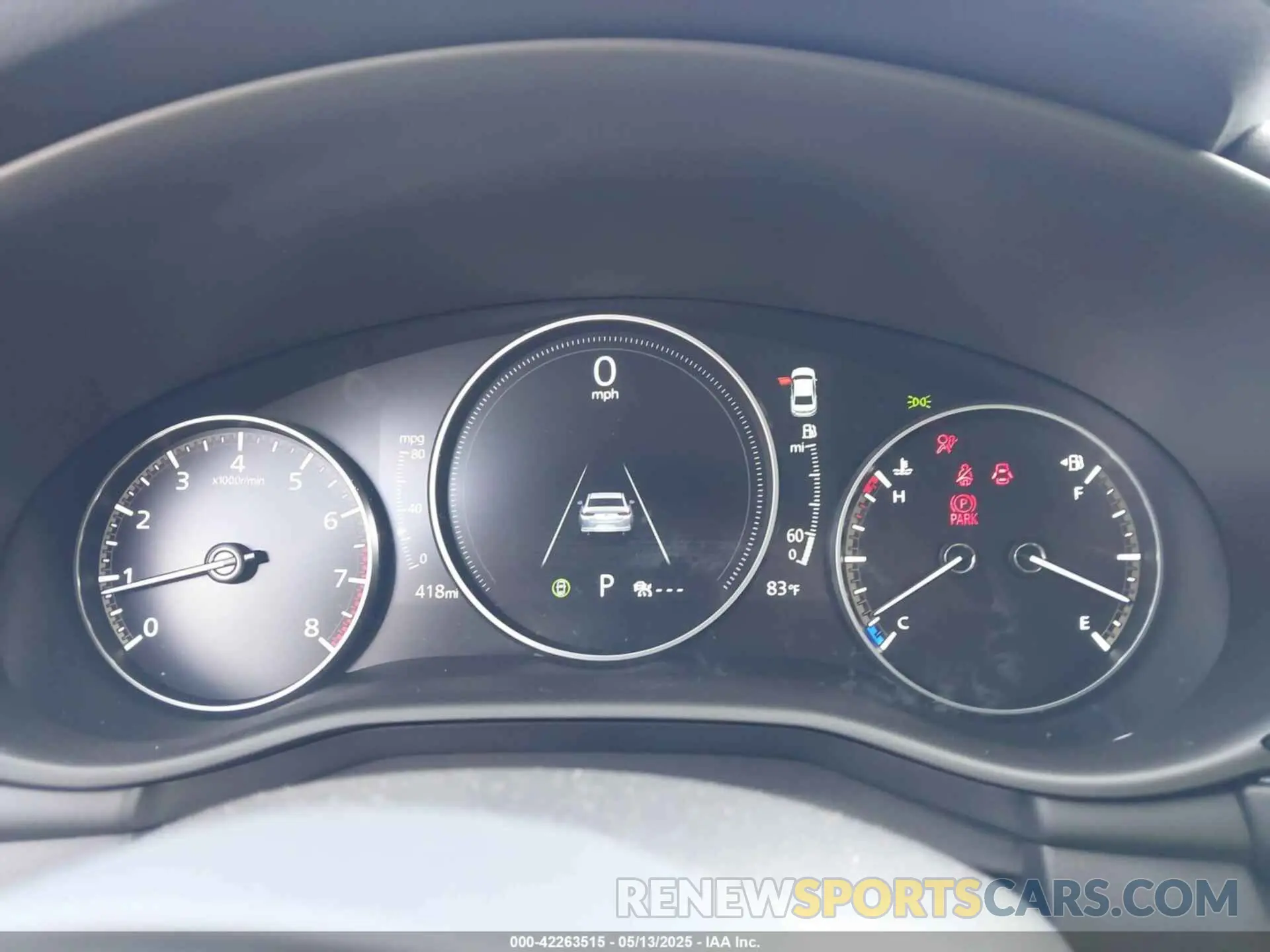 7 fotografías del automóvil dañado JM1BPABM8S1781776 MAZDA MAZDA3 2025