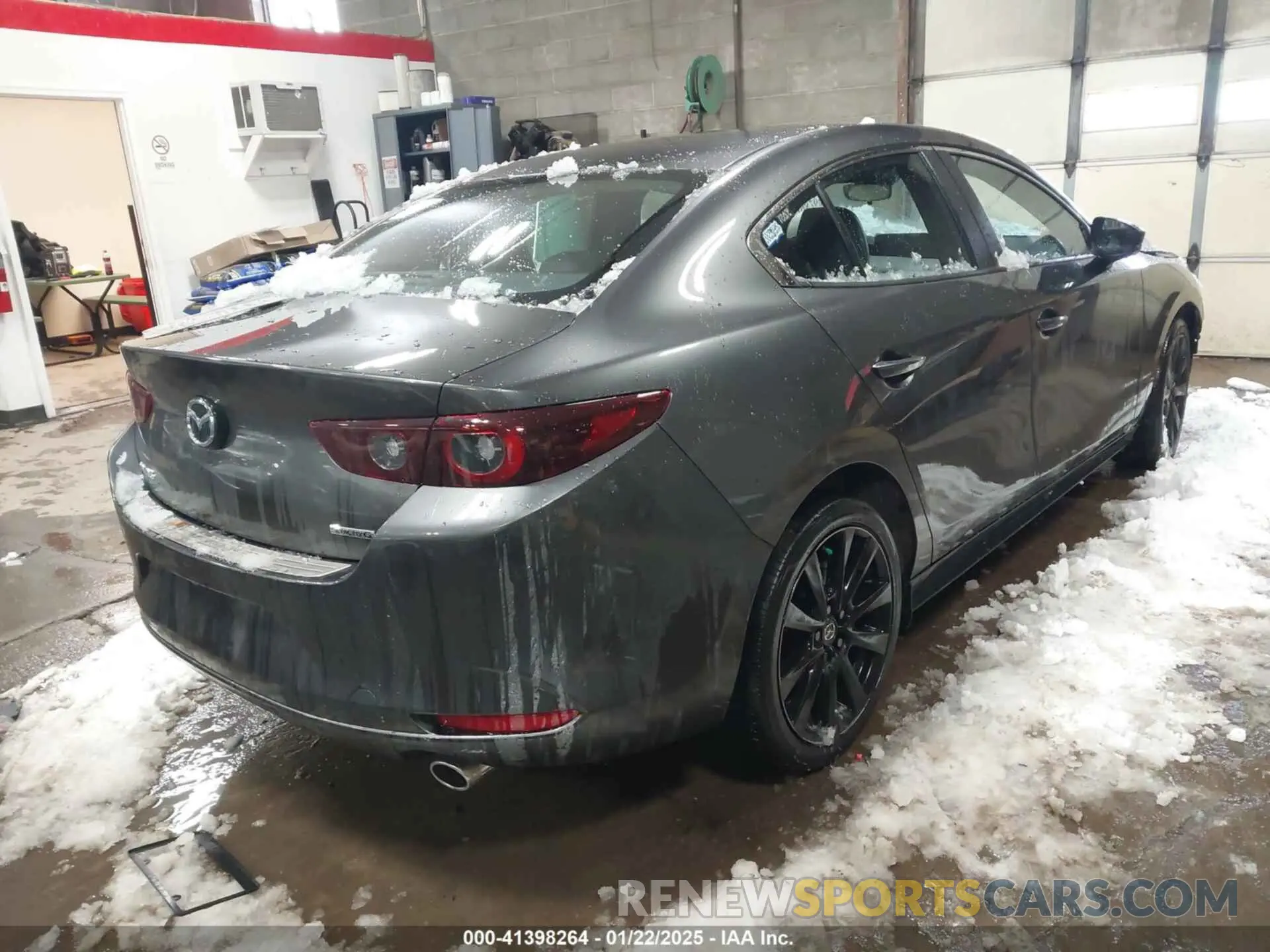 4 fotografías del automóvil dañado JM1BPABMXS1761383 MAZDA MAZDA3 2025