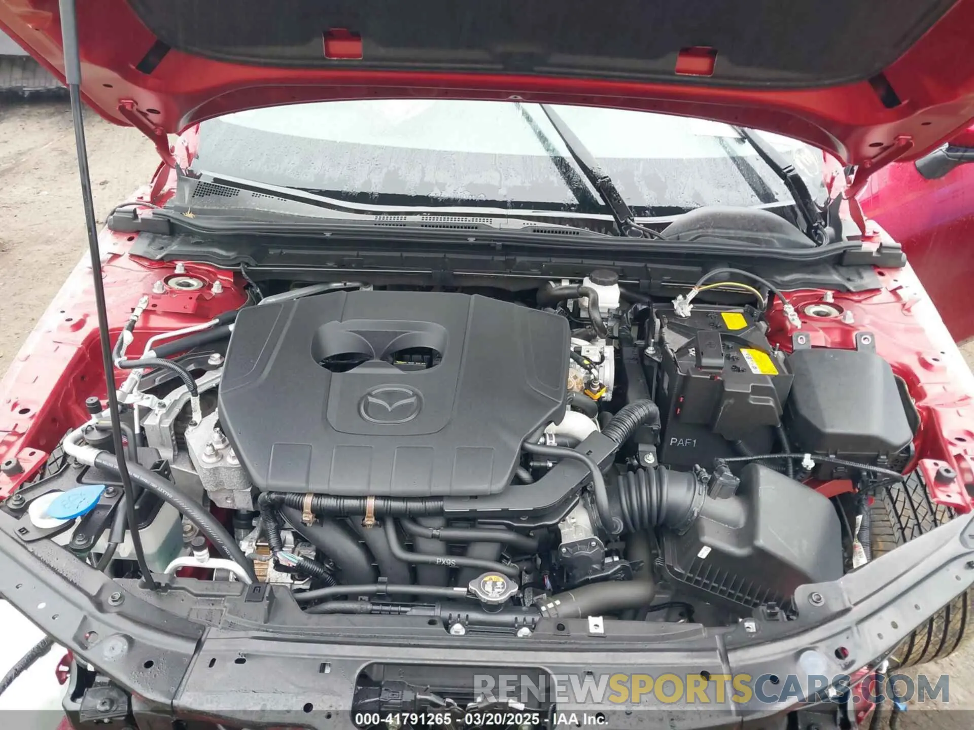 10 fotografías del automóvil dañado JM1BPALM1S1751954 MAZDA MAZDA3 2025