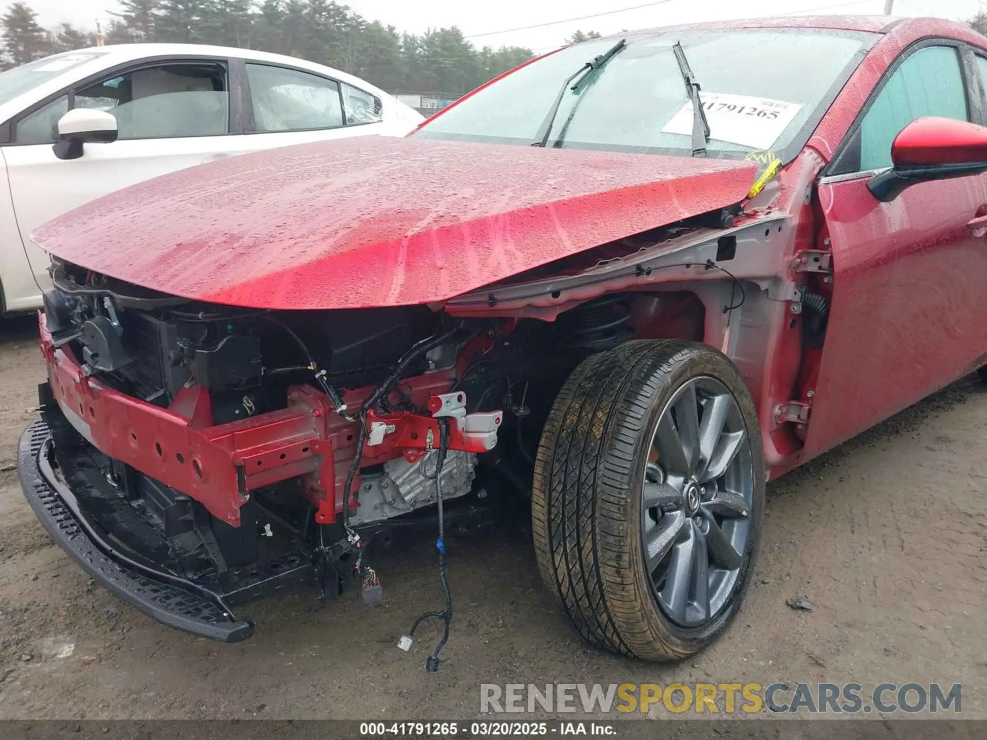 6 fotografías del automóvil dañado JM1BPALM1S1751954 MAZDA MAZDA3 2025
