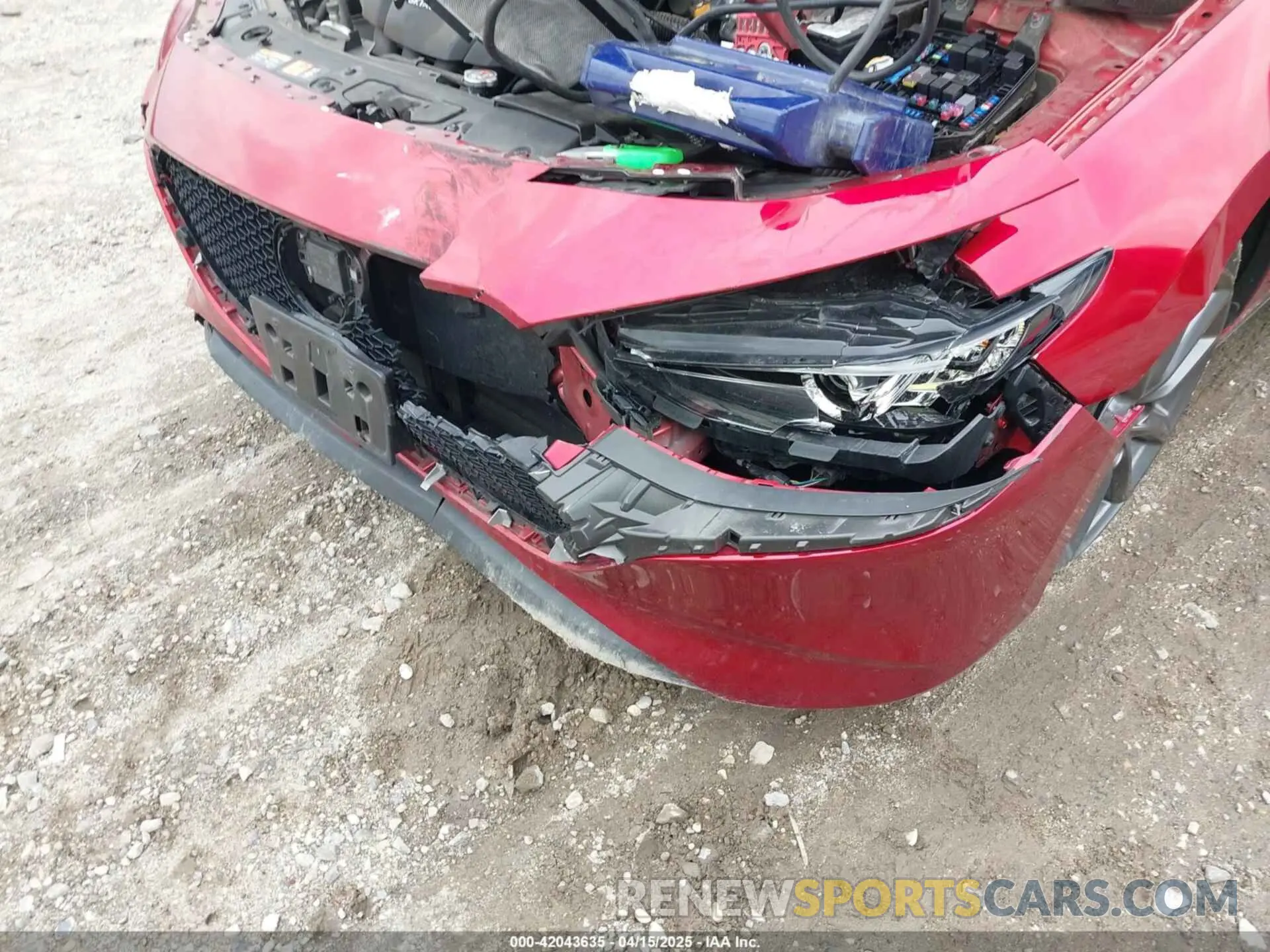 6 fotografías del automóvil dañado JM1BPBLM0L1158190 MAZDA MAZDA3 HATCHBACK 2020