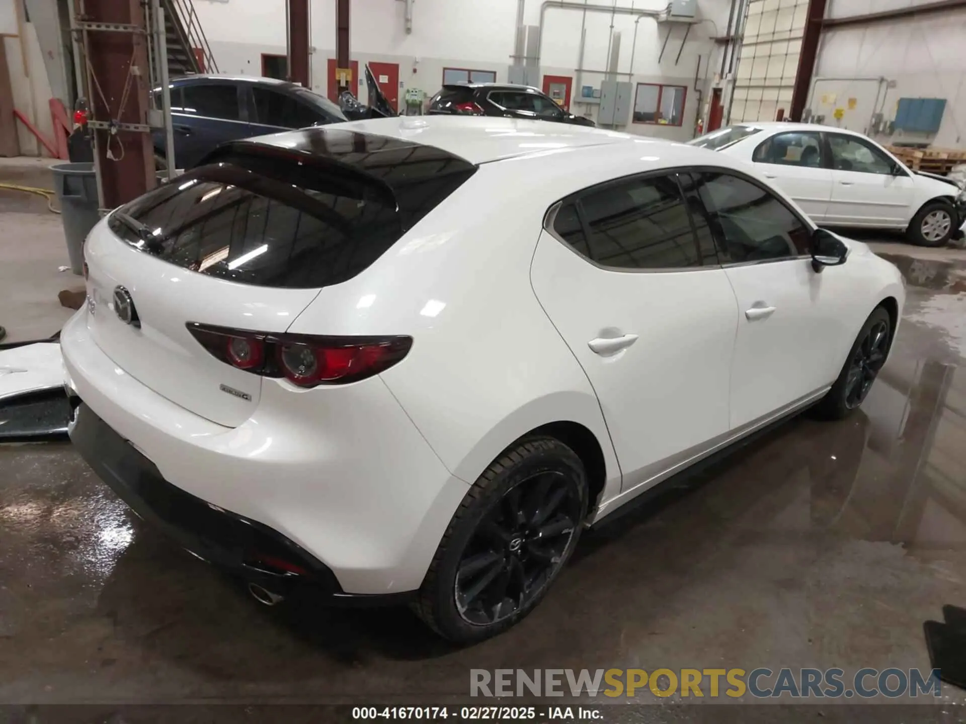 4 fotografías del automóvil dañado JM1BPBNM9L1163451 MAZDA MAZDA3 HATCHBACK 2020