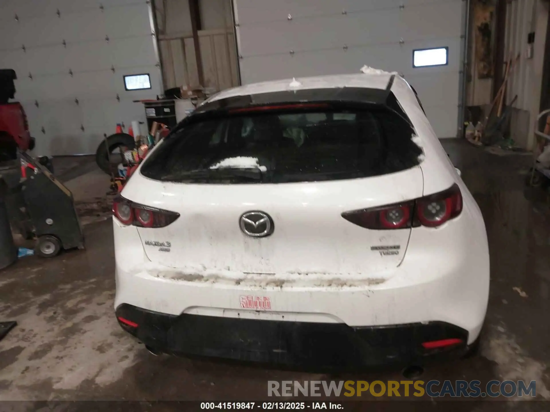 16 fotografías del automóvil dañado JM1BPBJY0M1347526 MAZDA MAZDA3 HATCHBACK 2021