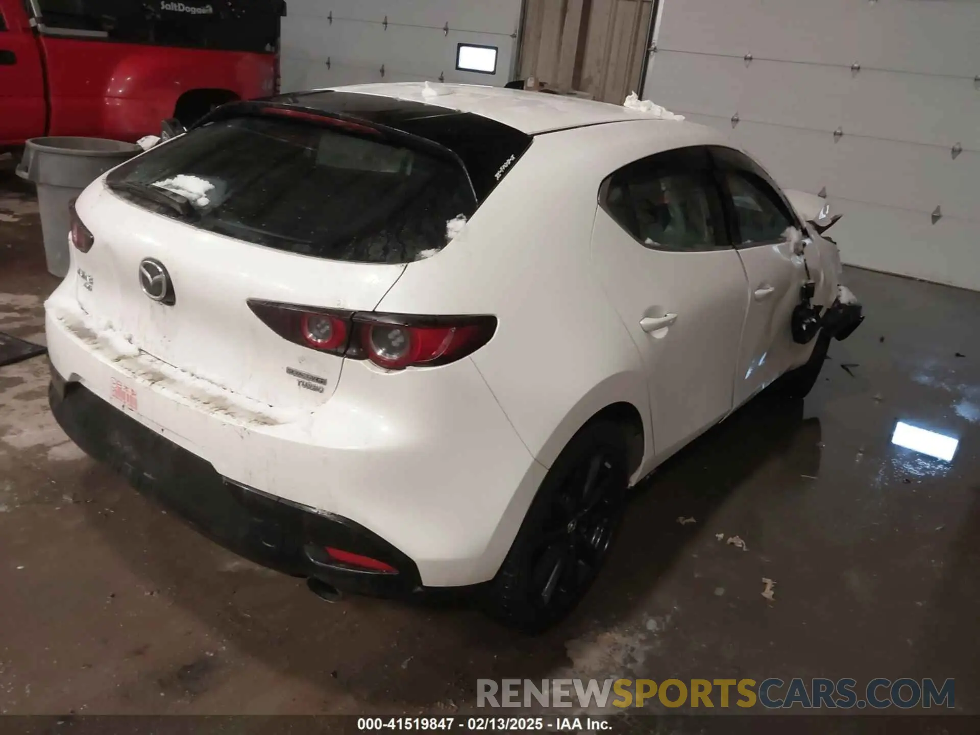 4 fotografías del automóvil dañado JM1BPBJY0M1347526 MAZDA MAZDA3 HATCHBACK 2021