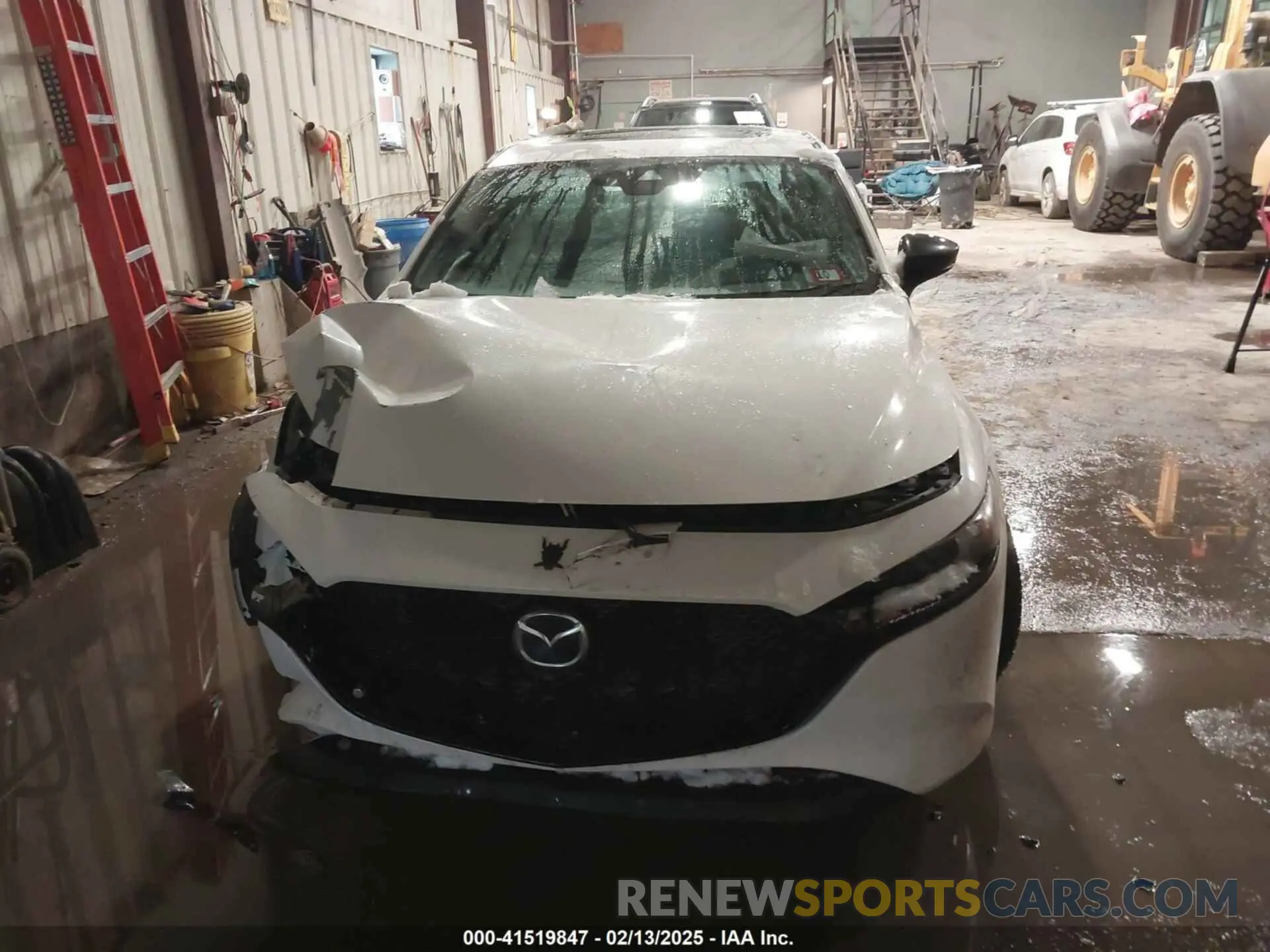 6 fotografías del automóvil dañado JM1BPBJY0M1347526 MAZDA MAZDA3 HATCHBACK 2021
