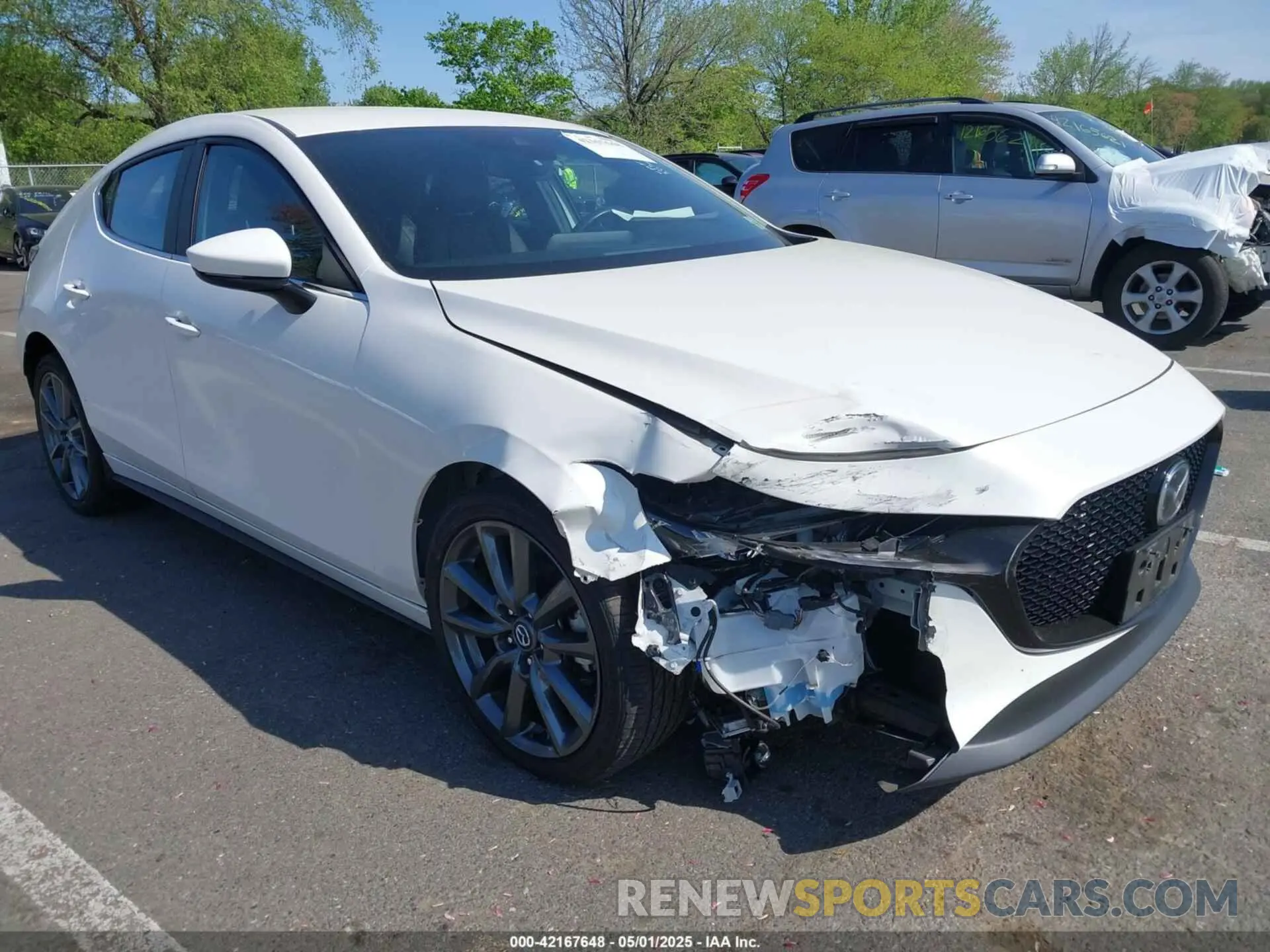 1 fotografías del automóvil dañado JM1BPBKL4M1313527 MAZDA MAZDA3 HATCHBACK 2021