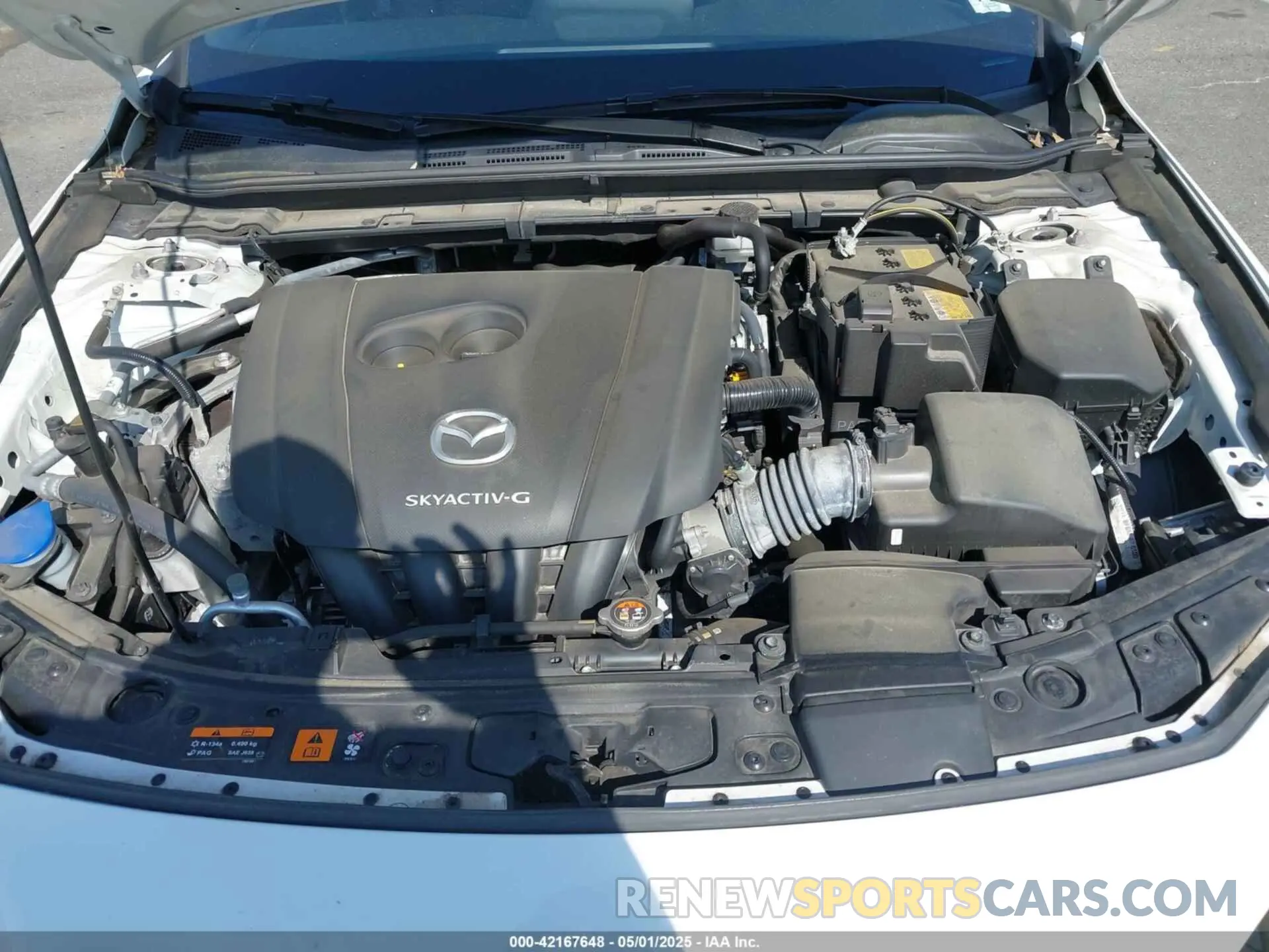10 fotografías del automóvil dañado JM1BPBKL4M1313527 MAZDA MAZDA3 HATCHBACK 2021