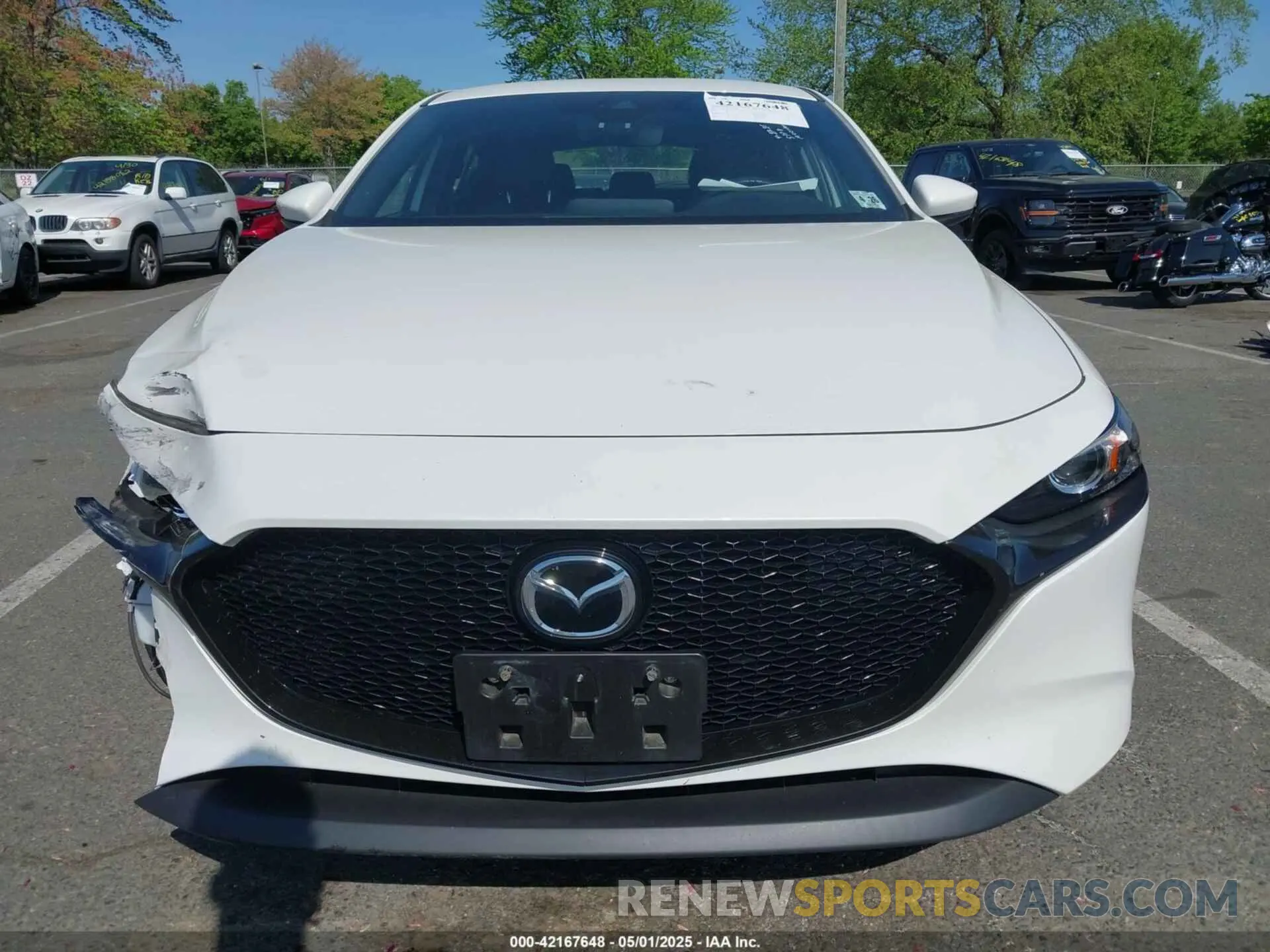 12 fotografías del automóvil dañado JM1BPBKL4M1313527 MAZDA MAZDA3 HATCHBACK 2021