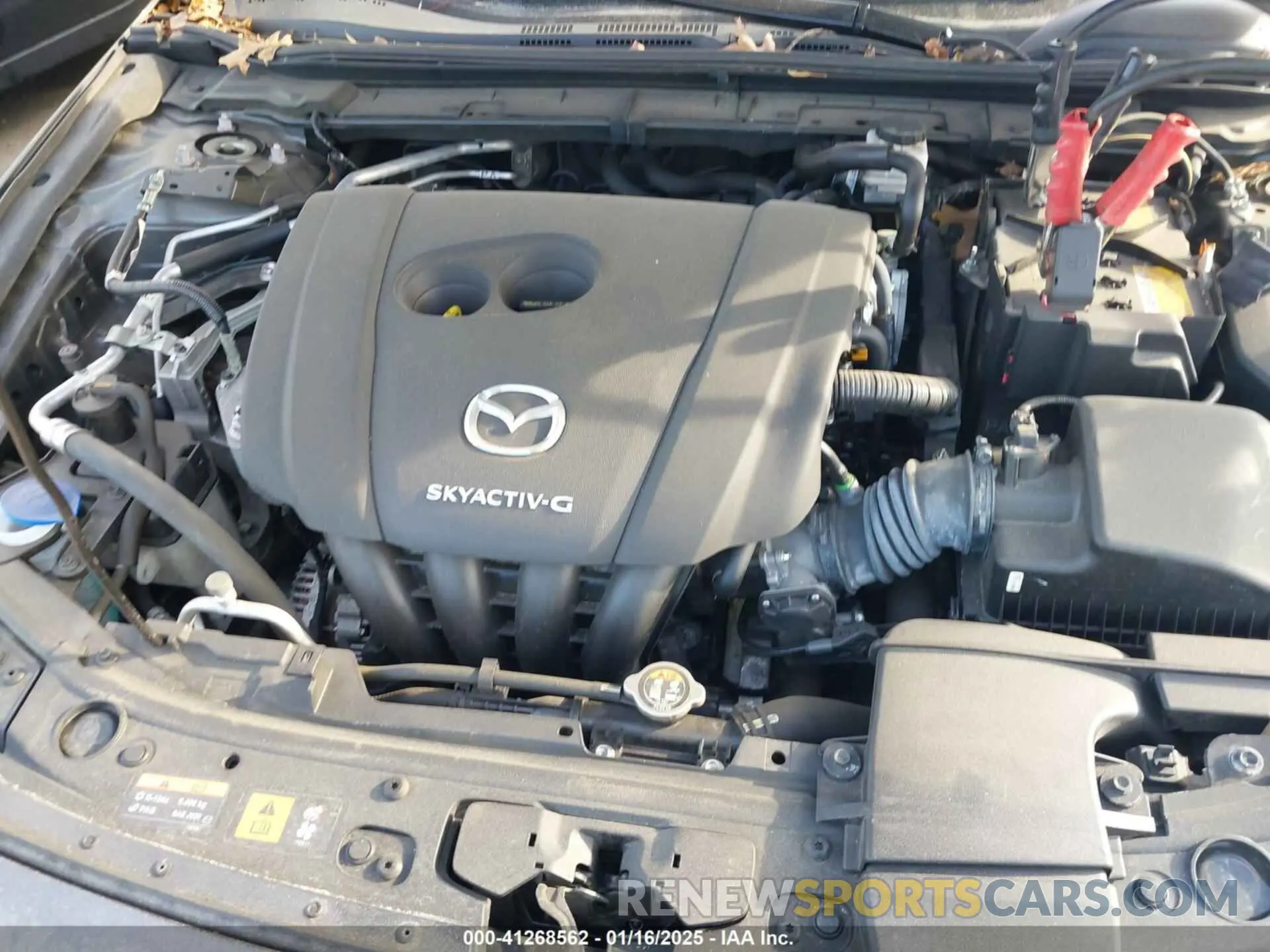10 fotografías del automóvil dañado JM1BPBLLXM1403313 MAZDA MAZDA3 HATCHBACK 2021