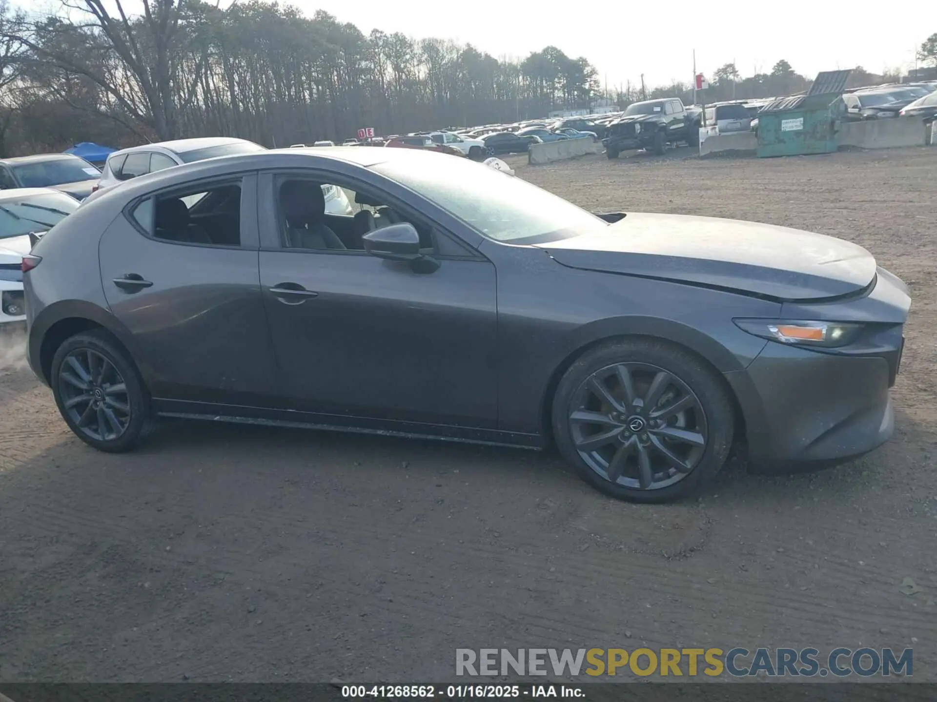 13 fotografías del automóvil dañado JM1BPBLLXM1403313 MAZDA MAZDA3 HATCHBACK 2021
