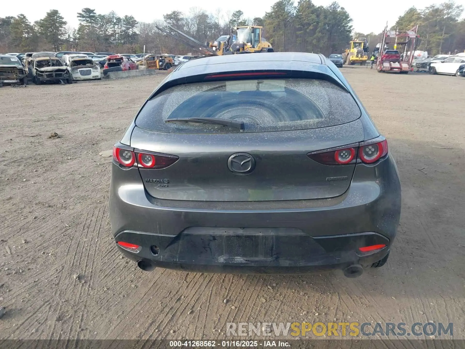 16 fotografías del automóvil dañado JM1BPBLLXM1403313 MAZDA MAZDA3 HATCHBACK 2021