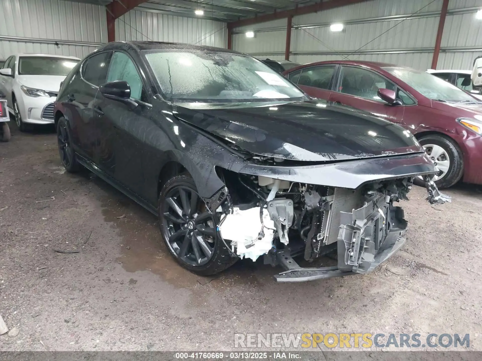1 fotografías del automóvil dañado JM1BPBJY4N1511118 MAZDA MAZDA3 HATCHBACK 2022