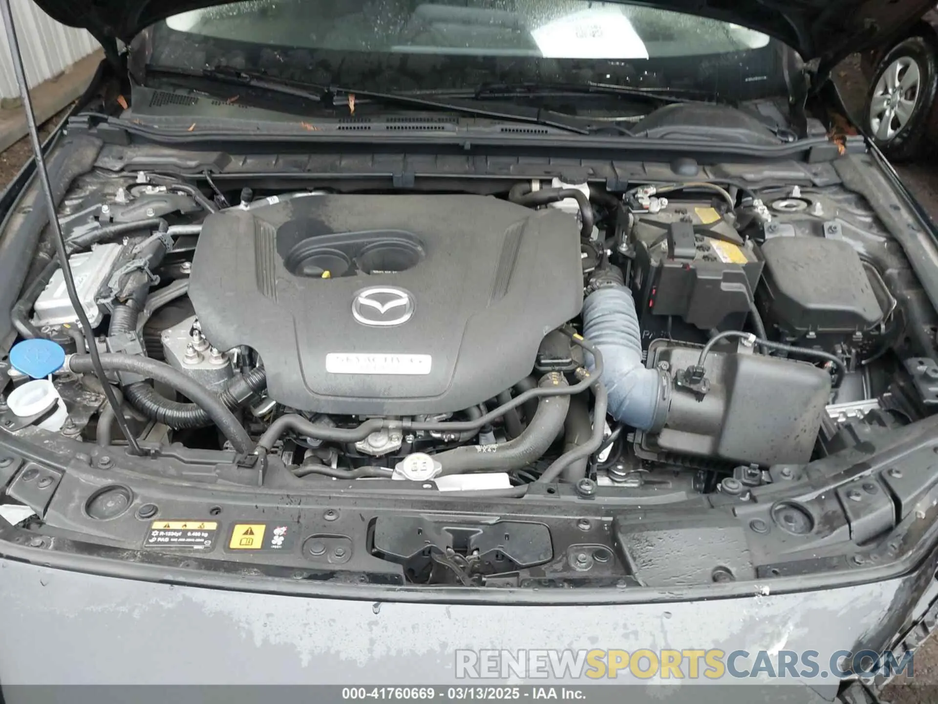 10 fotografías del automóvil dañado JM1BPBJY4N1511118 MAZDA MAZDA3 HATCHBACK 2022