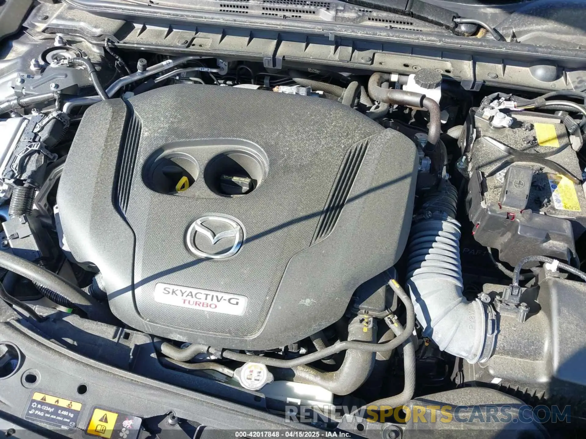 10 fotografías del automóvil dañado JM1BPBJY6P1620635 MAZDA MAZDA3 HATCHBACK 2023