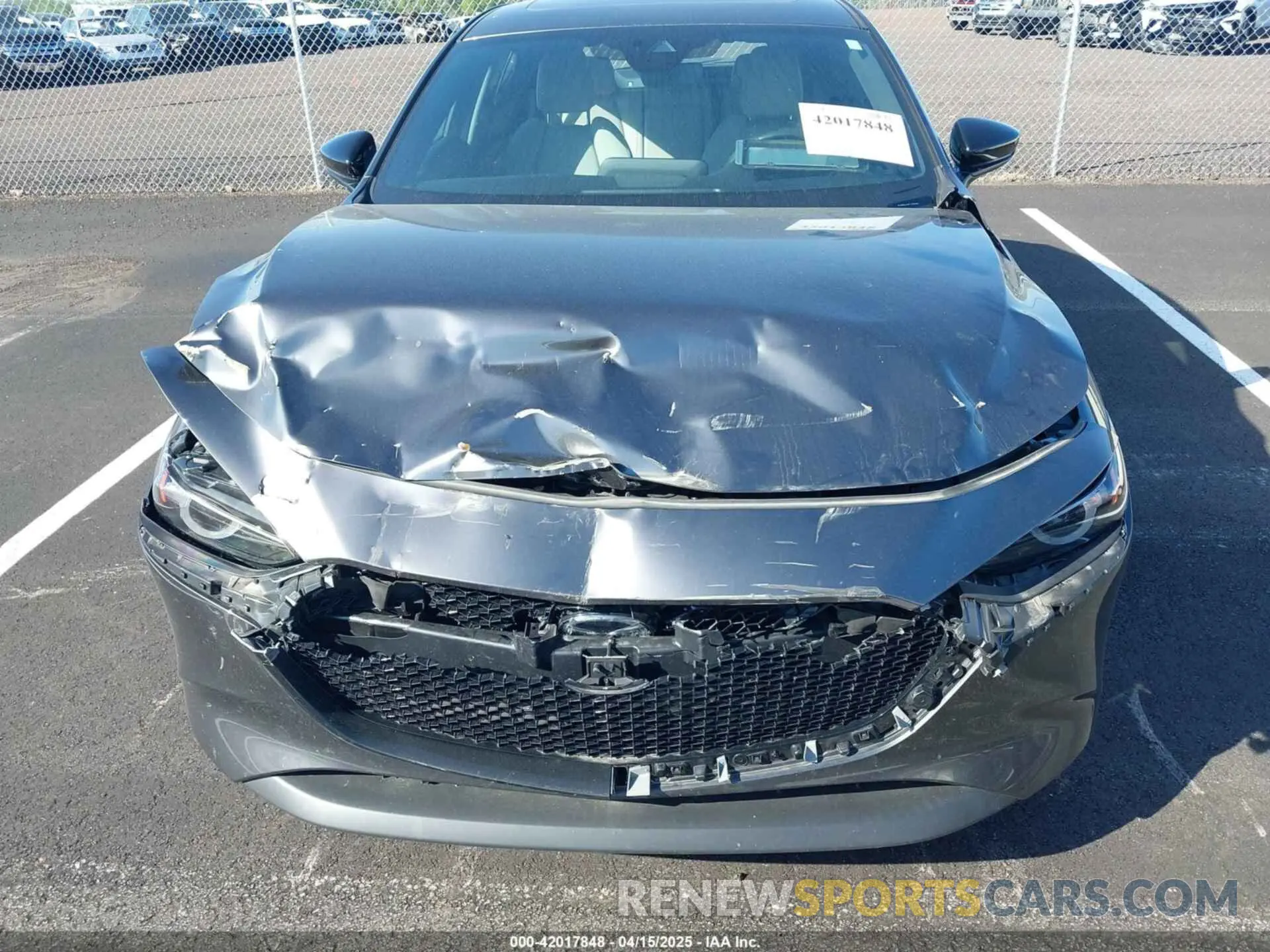 6 fotografías del automóvil dañado JM1BPBJY6P1620635 MAZDA MAZDA3 HATCHBACK 2023