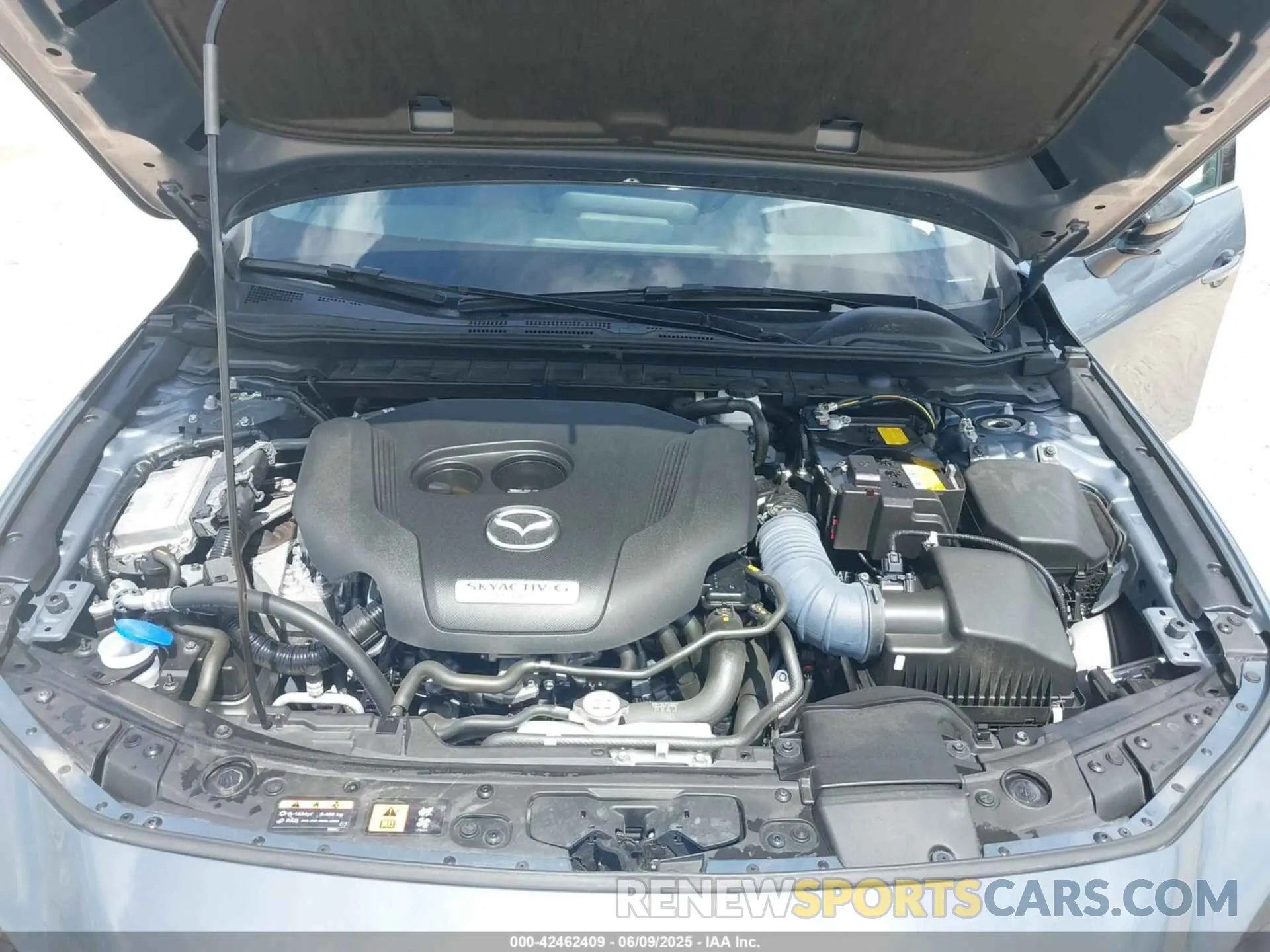 10 fotografías del automóvil dañado JM1BPBJY9P1621858 MAZDA MAZDA3 HATCHBACK 2023