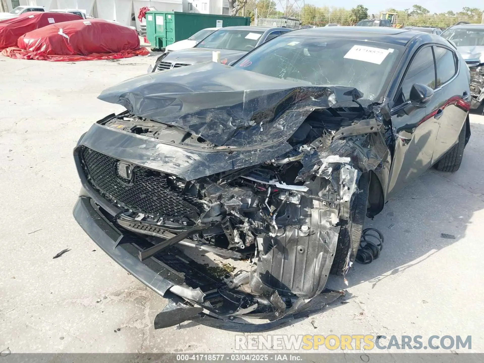 6 fotografías del automóvil dañado JM1BPBNY0P1615814 MAZDA MAZDA3 HATCHBACK 2023
