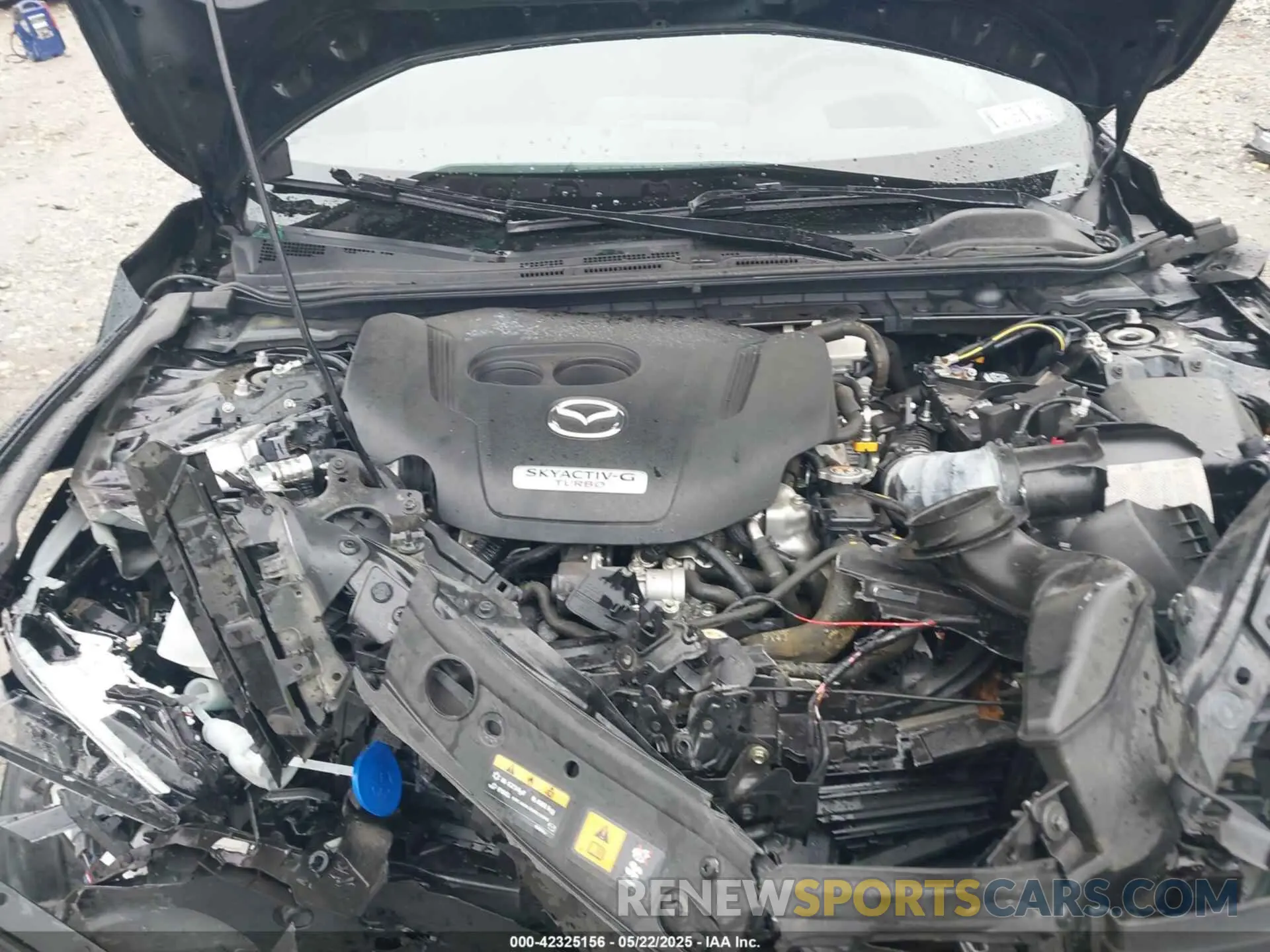 10 fotografías del automóvil dañado JM1BPBNY2P1605592 MAZDA MAZDA3 HATCHBACK 2023