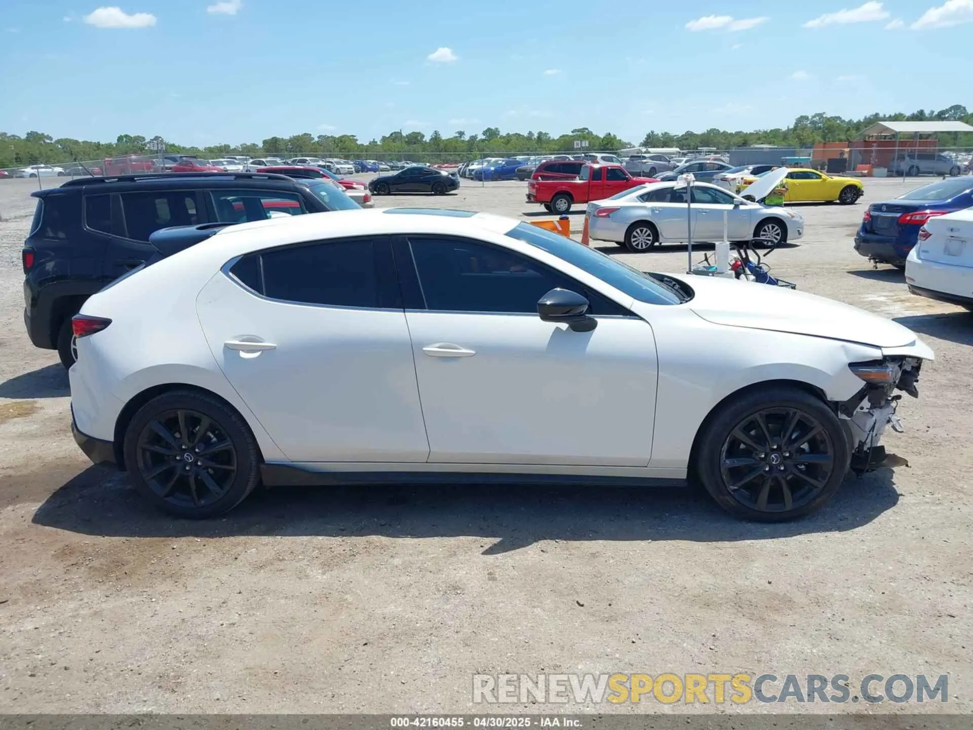 13 fotografías del automóvil dañado JM1BPBNY5P1603562 MAZDA MAZDA3 HATCHBACK 2023