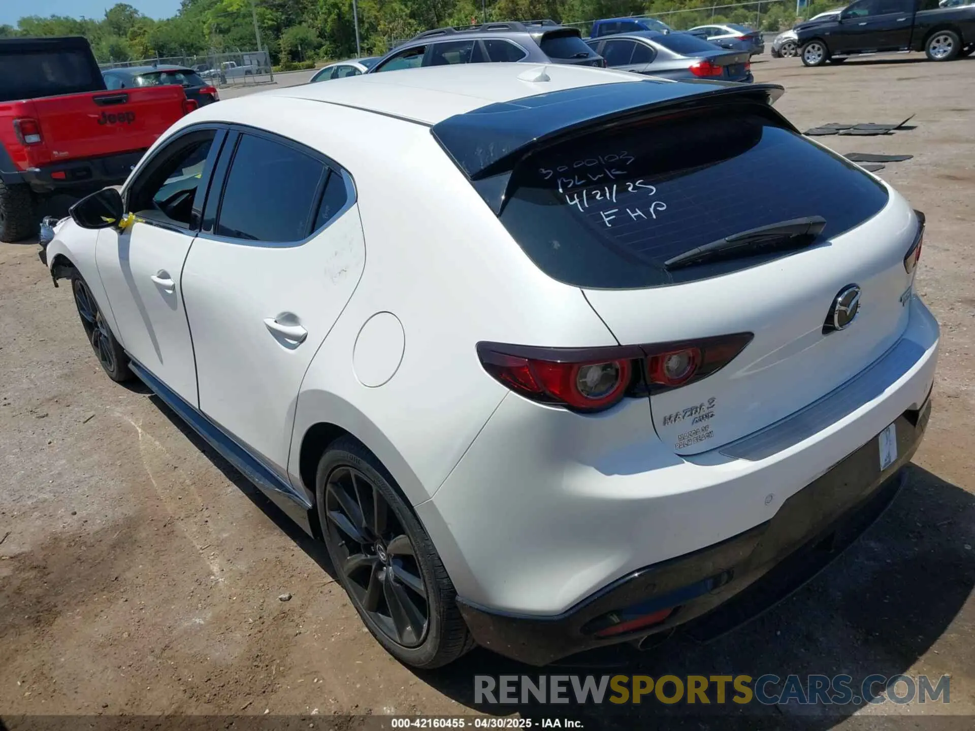 3 fotografías del automóvil dañado JM1BPBNY5P1603562 MAZDA MAZDA3 HATCHBACK 2023