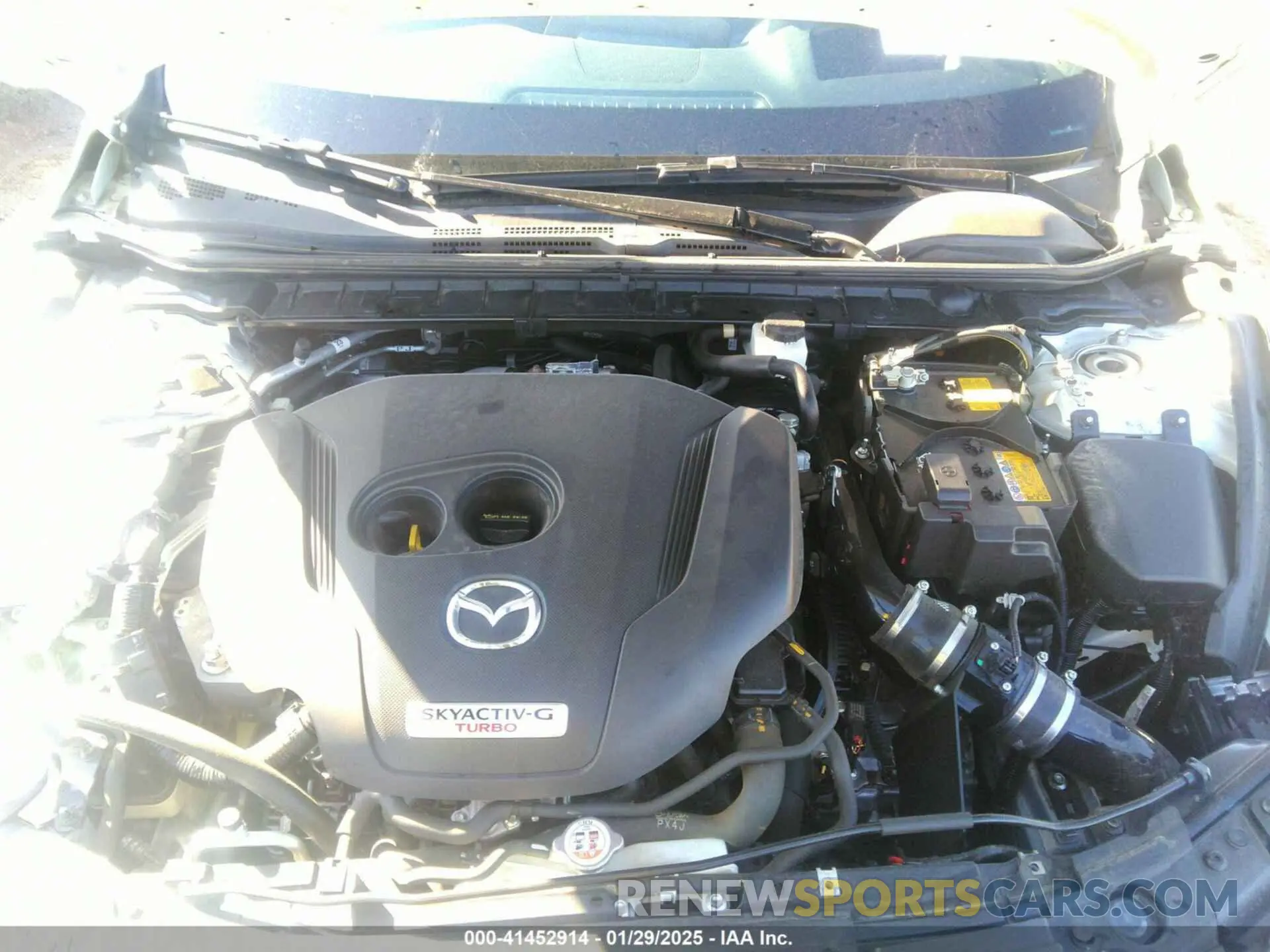 10 fotografías del automóvil dañado JM1BPBNY8P1612675 MAZDA MAZDA3 HATCHBACK 2023