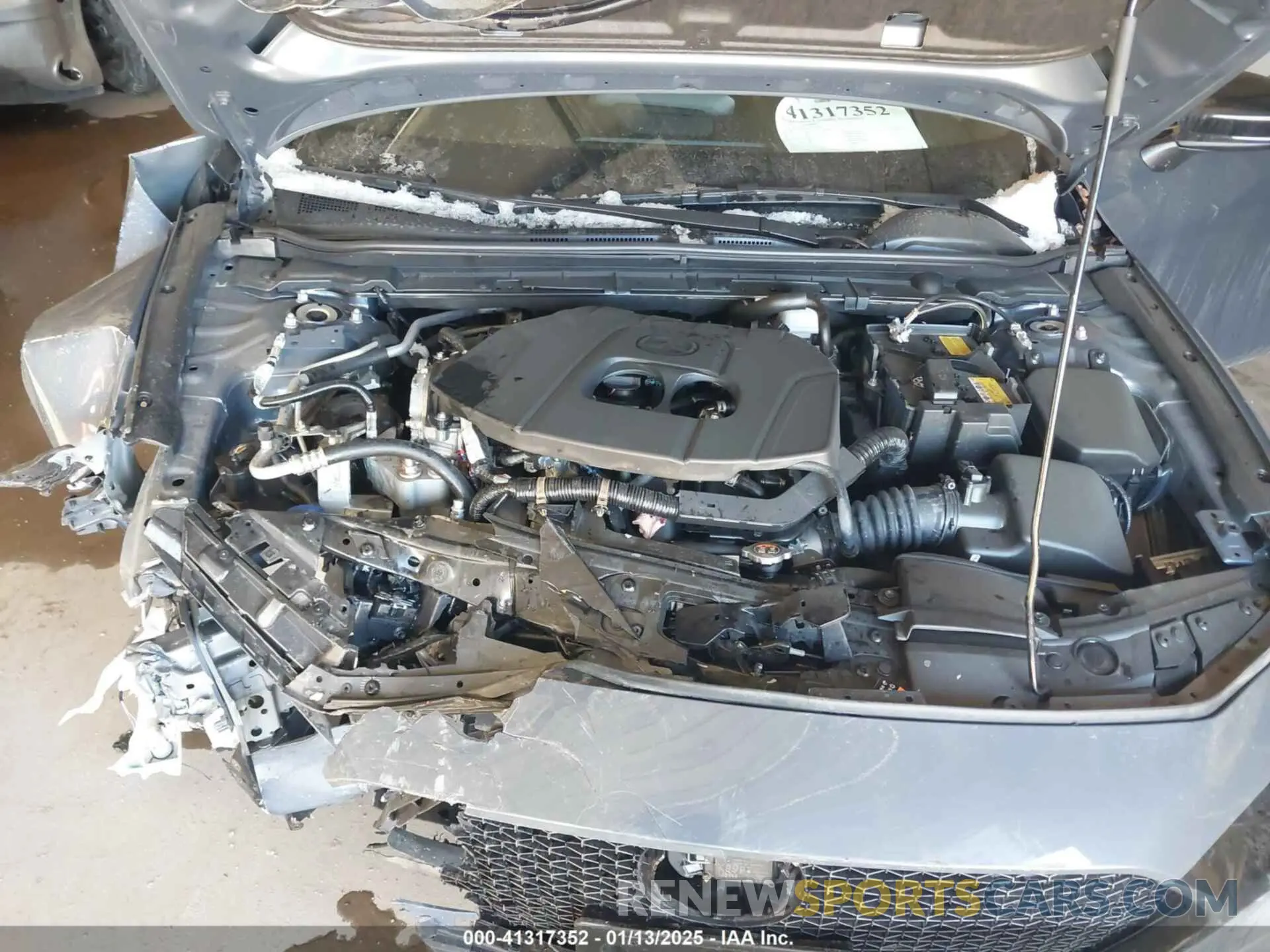 10 fotografías del automóvil dañado JM1BPBLM3R1717854 MAZDA MAZDA3 HATCHBACK 2024