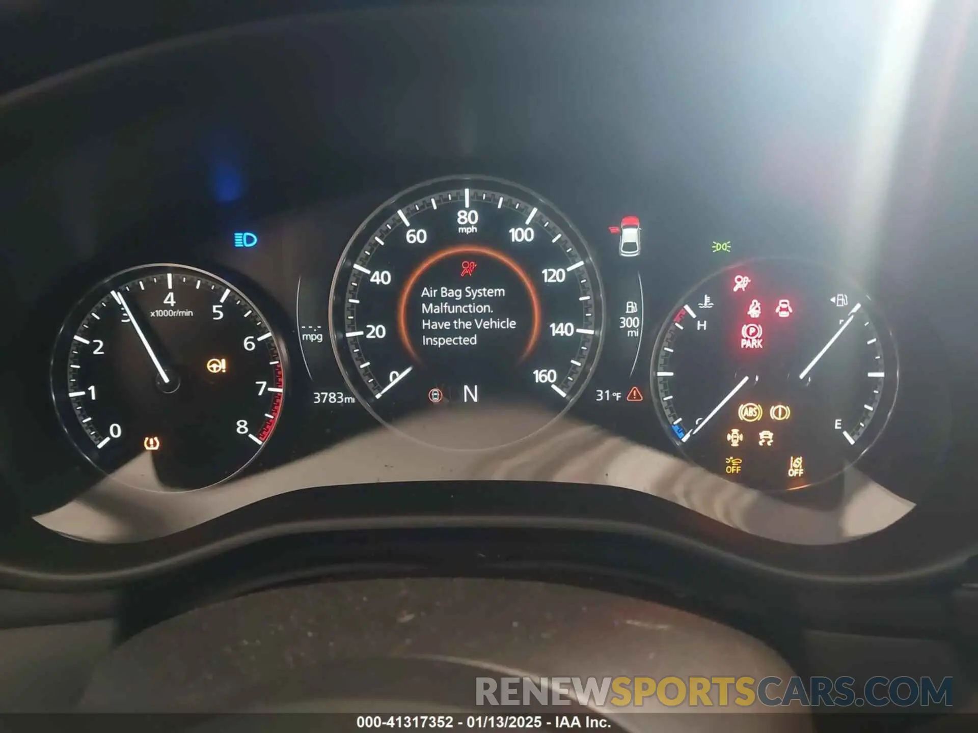 7 fotografías del automóvil dañado JM1BPBLM3R1717854 MAZDA MAZDA3 HATCHBACK 2024
