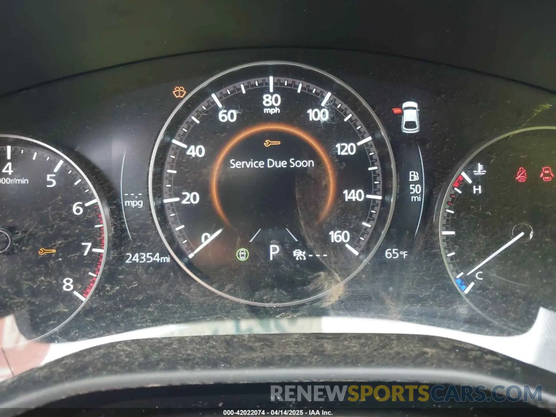 15 fotografías del automóvil dañado JM1BPBYY3R1704694 MAZDA MAZDA3 HATCHBACK 2024