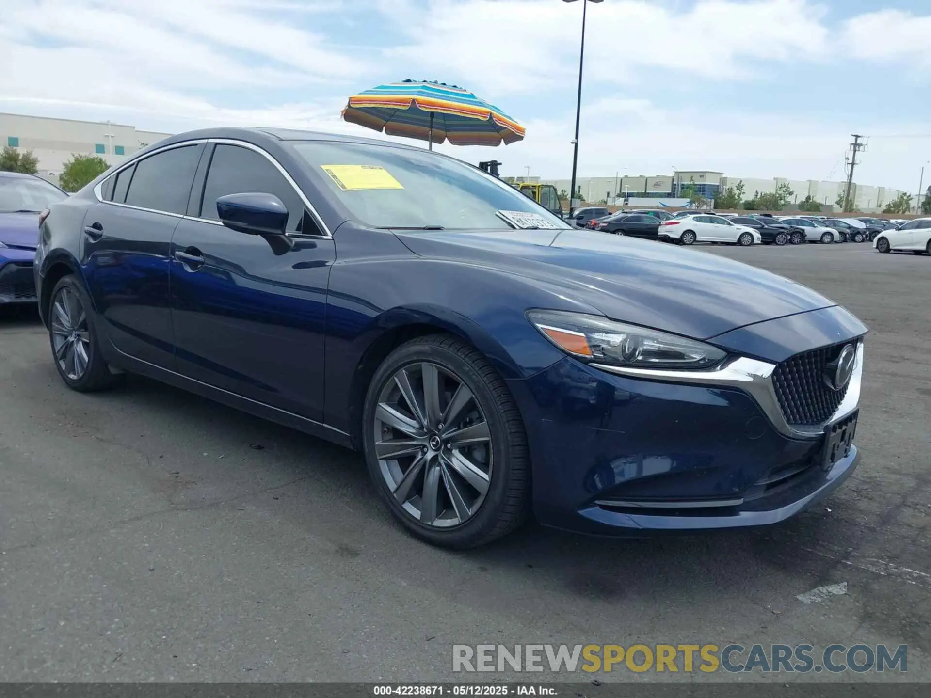 1 fotografías del automóvil dañado JM1GL1TY7K1501686 MAZDA MAZDA6 2019