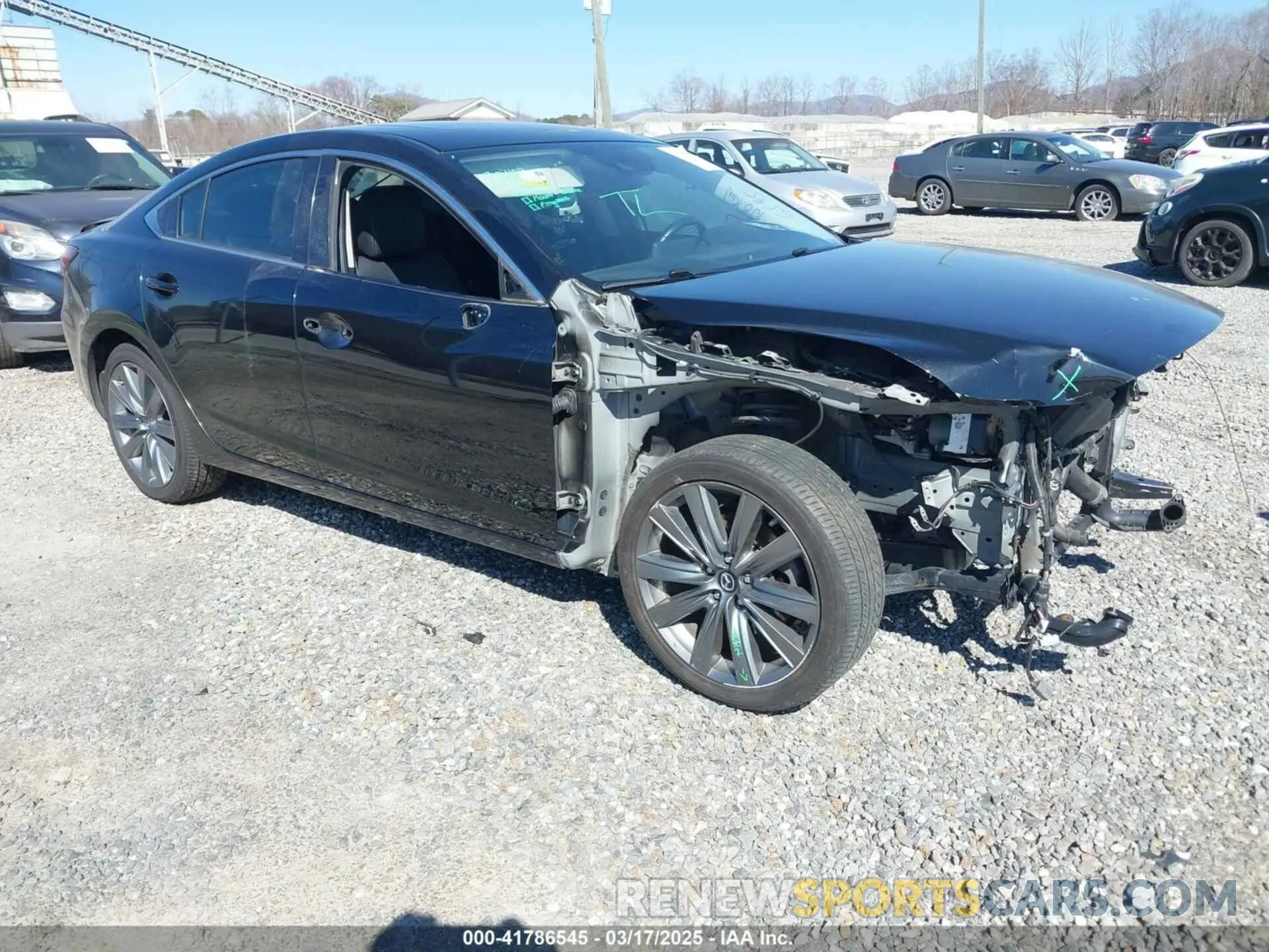 1 fotografías del automóvil dañado JM1GL1TY7K1501946 MAZDA MAZDA6 2019