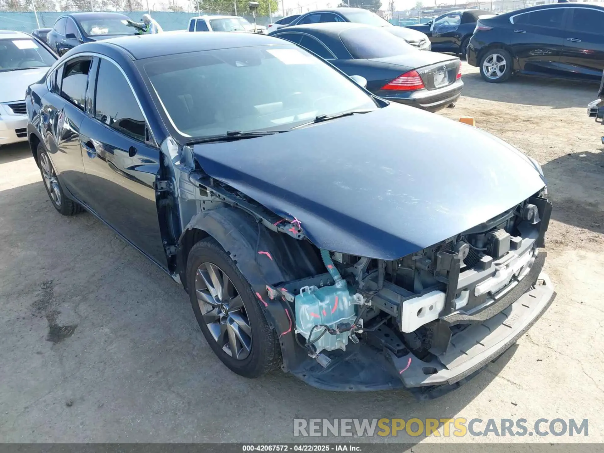 1 fotografías del automóvil dañado JM1GL1UM3K1506203 MAZDA MAZDA6 2019