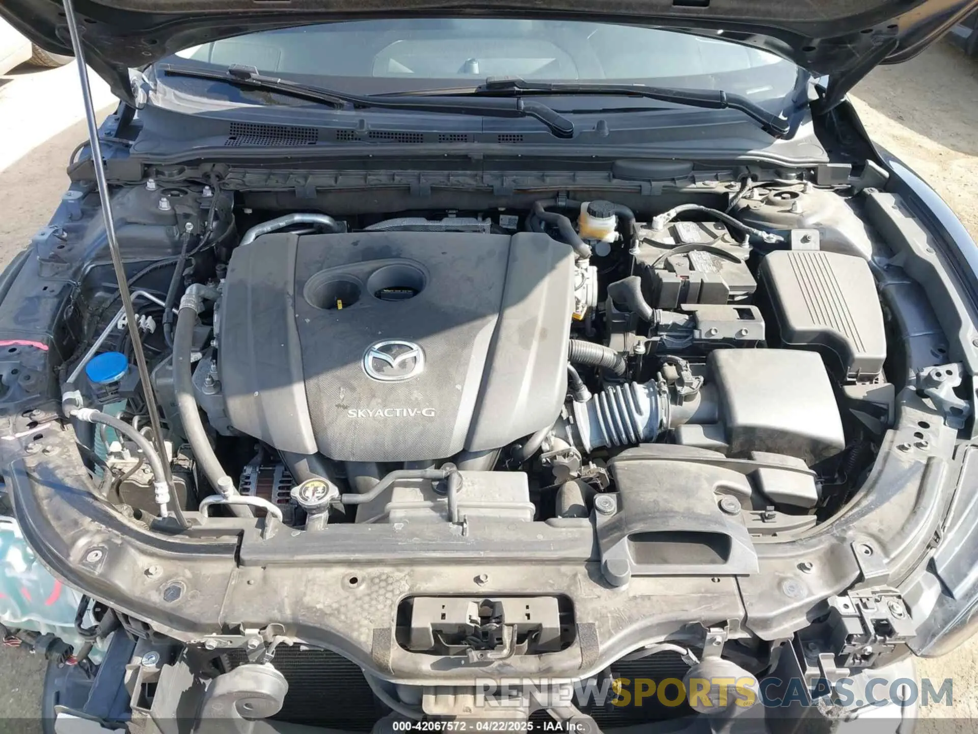 10 fotografías del automóvil dañado JM1GL1UM3K1506203 MAZDA MAZDA6 2019