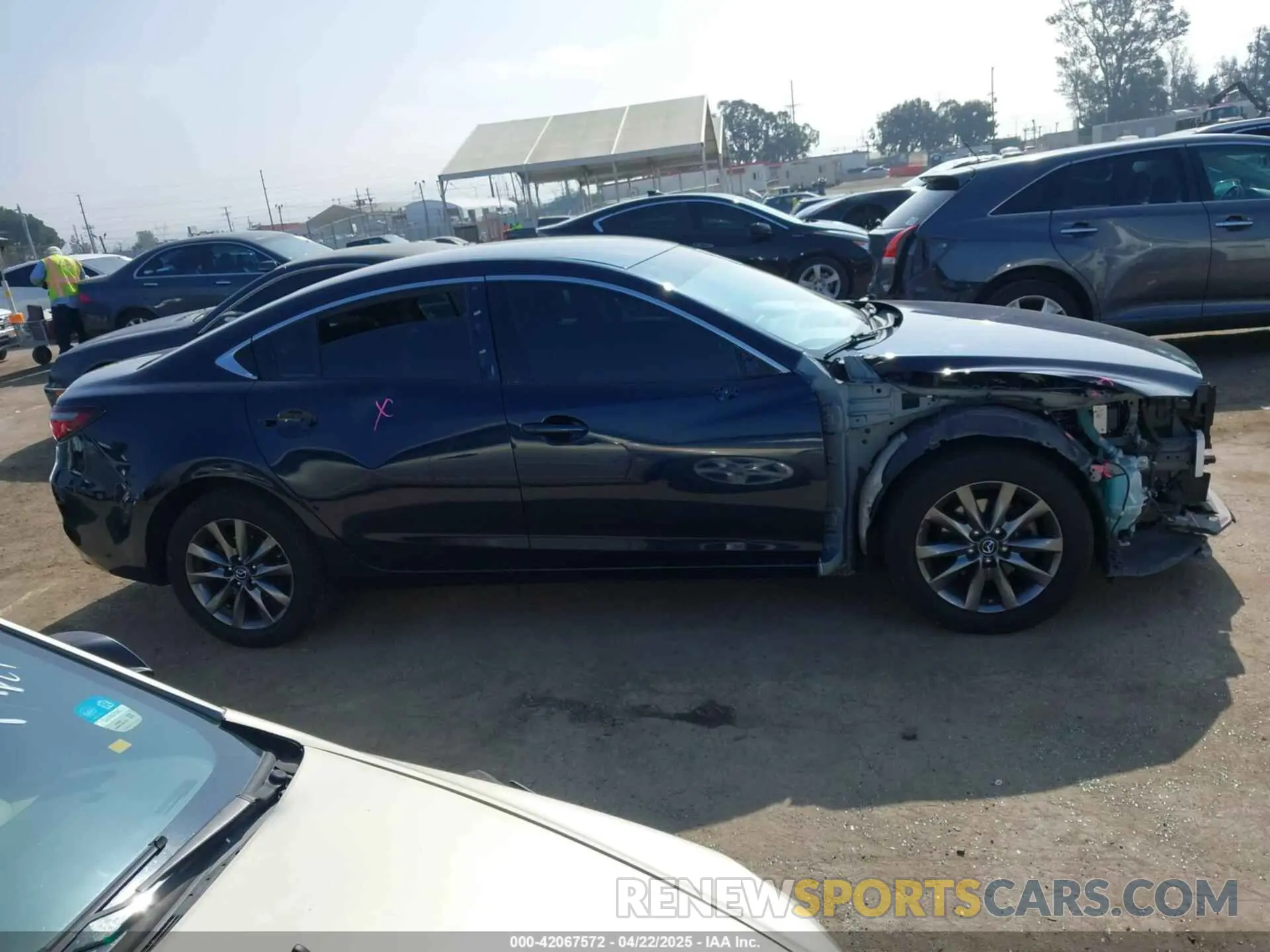 14 fotografías del automóvil dañado JM1GL1UM3K1506203 MAZDA MAZDA6 2019