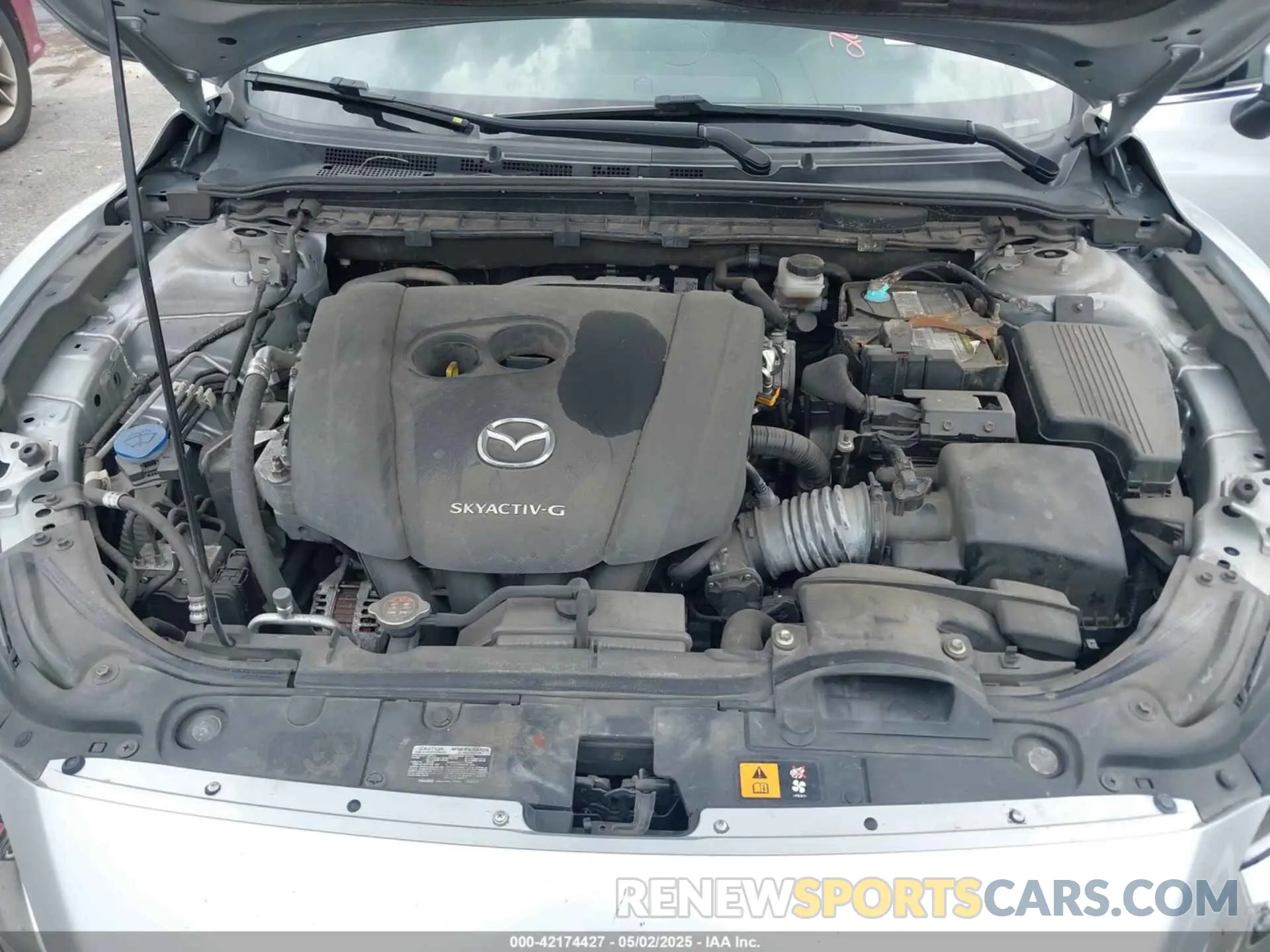 10 fotografías del automóvil dañado JM1GL1UM3K1507979 MAZDA MAZDA6 2019