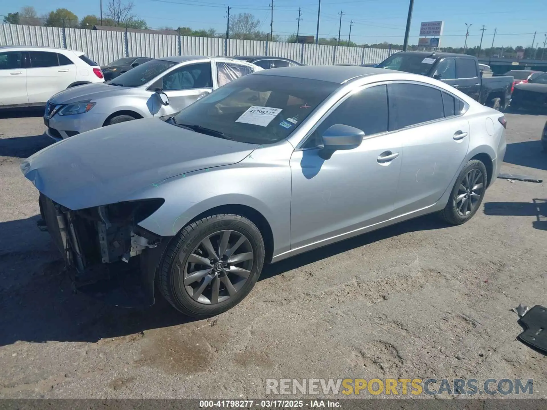 2 fotografías del automóvil dañado JM1GL1UM3K1508470 MAZDA MAZDA6 2019