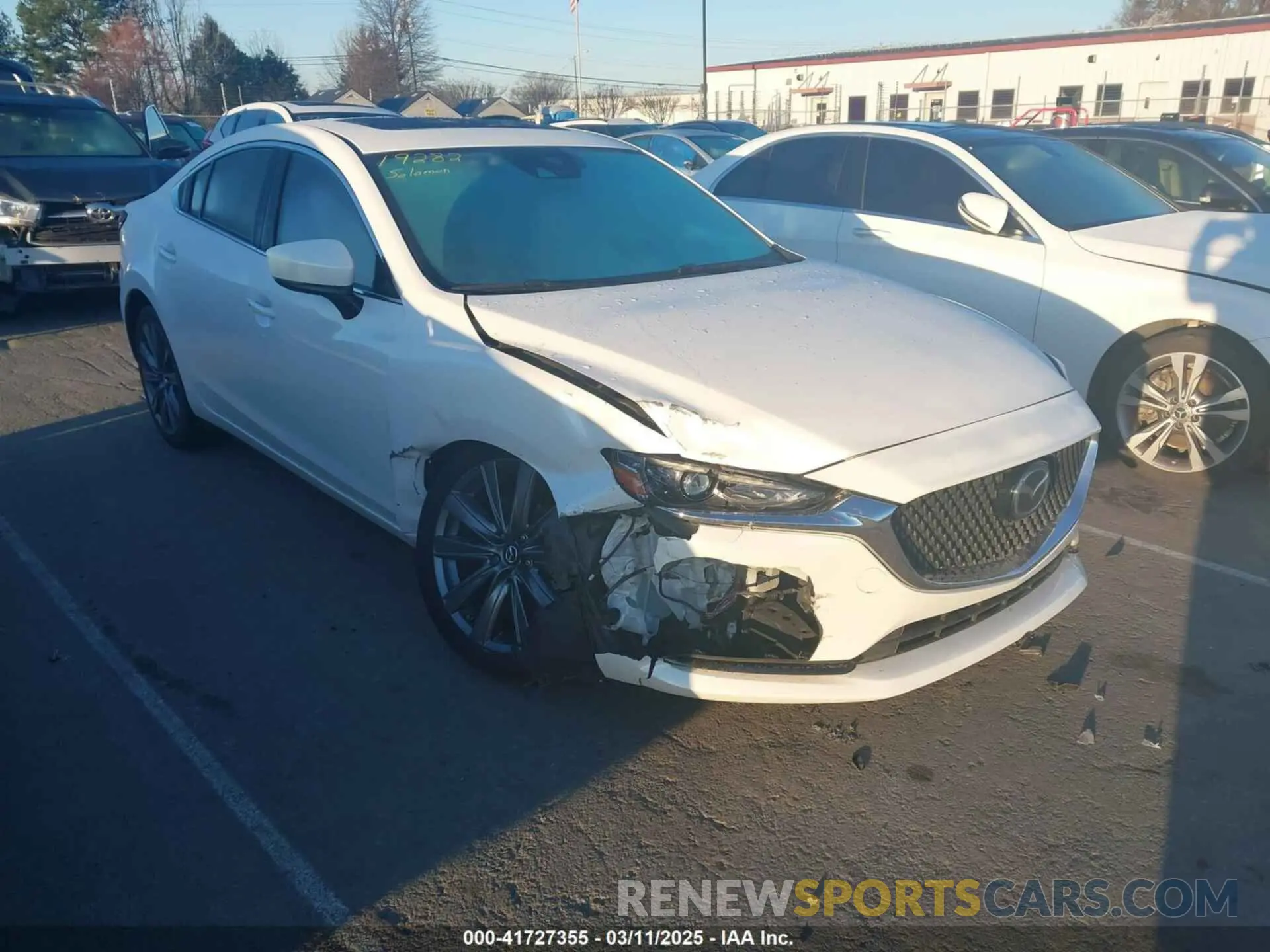 1 fotografías del automóvil dañado JM1GL1VM0K1506125 MAZDA MAZDA6 2019