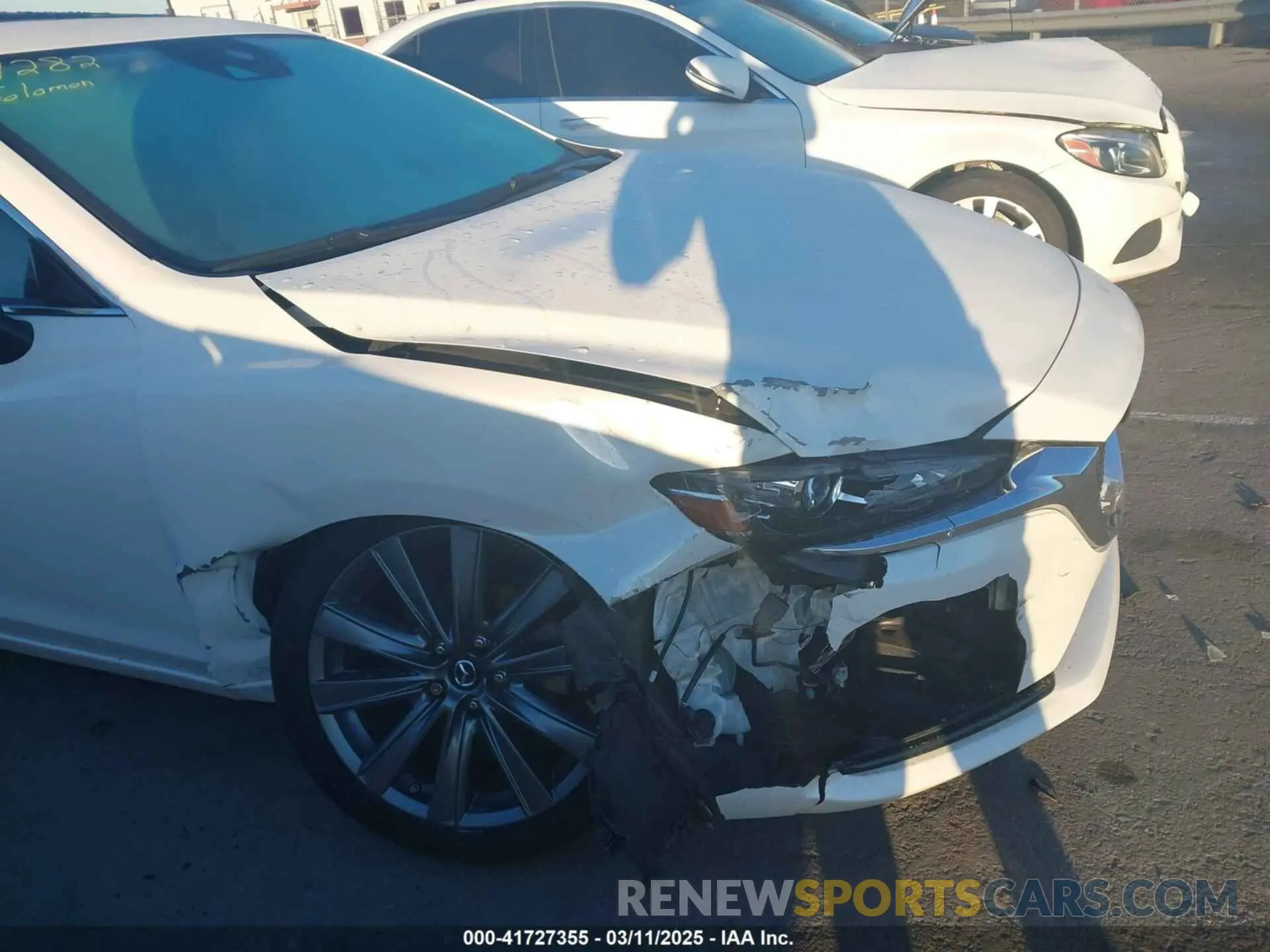 17 fotografías del automóvil dañado JM1GL1VM0K1506125 MAZDA MAZDA6 2019